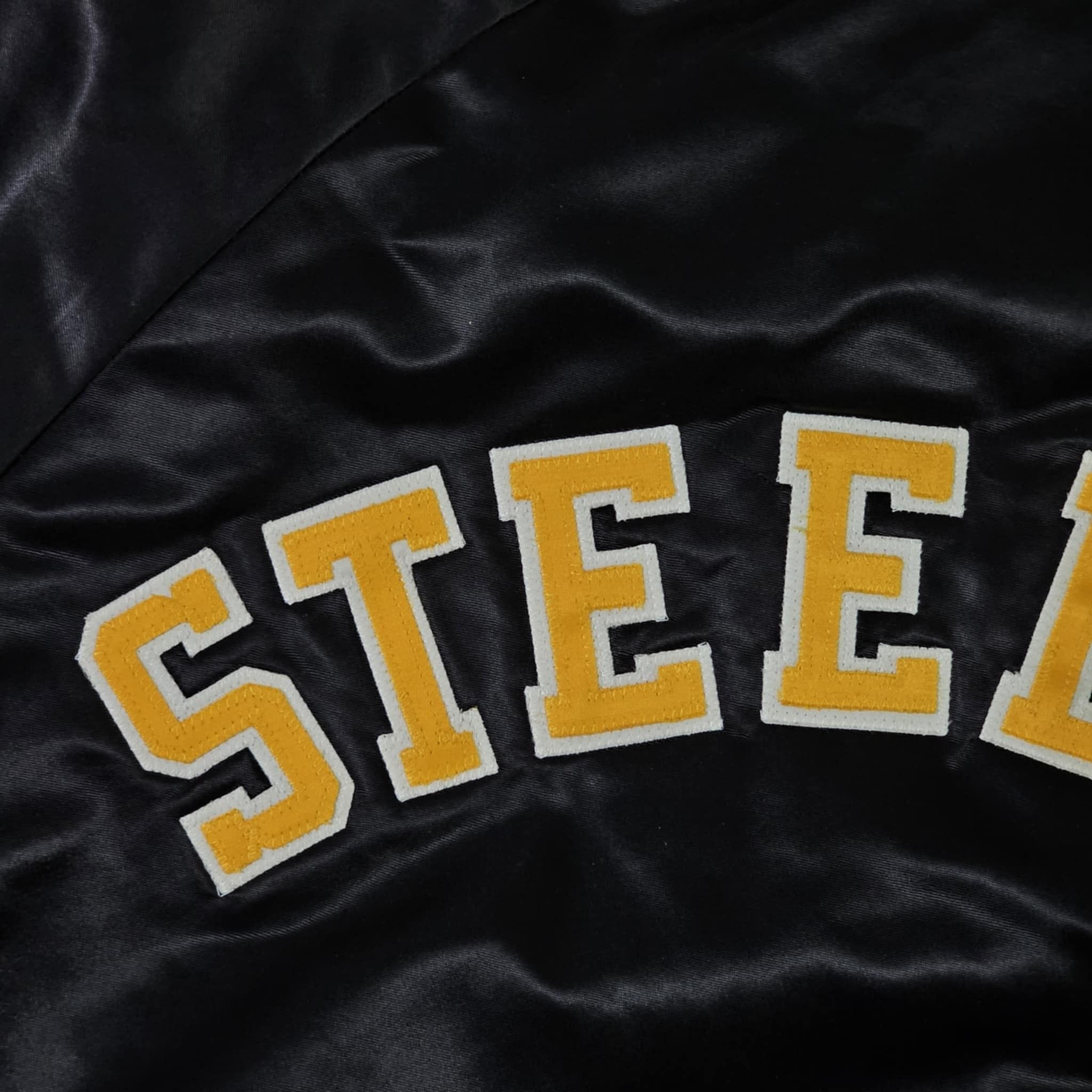 Chalk Line × NFL × Vintage Pittsburgh Steelers Vintage 80s Chalk Line Bomber Jacket Size US L / EU 52-54 / 3 - 6 Thumbnail