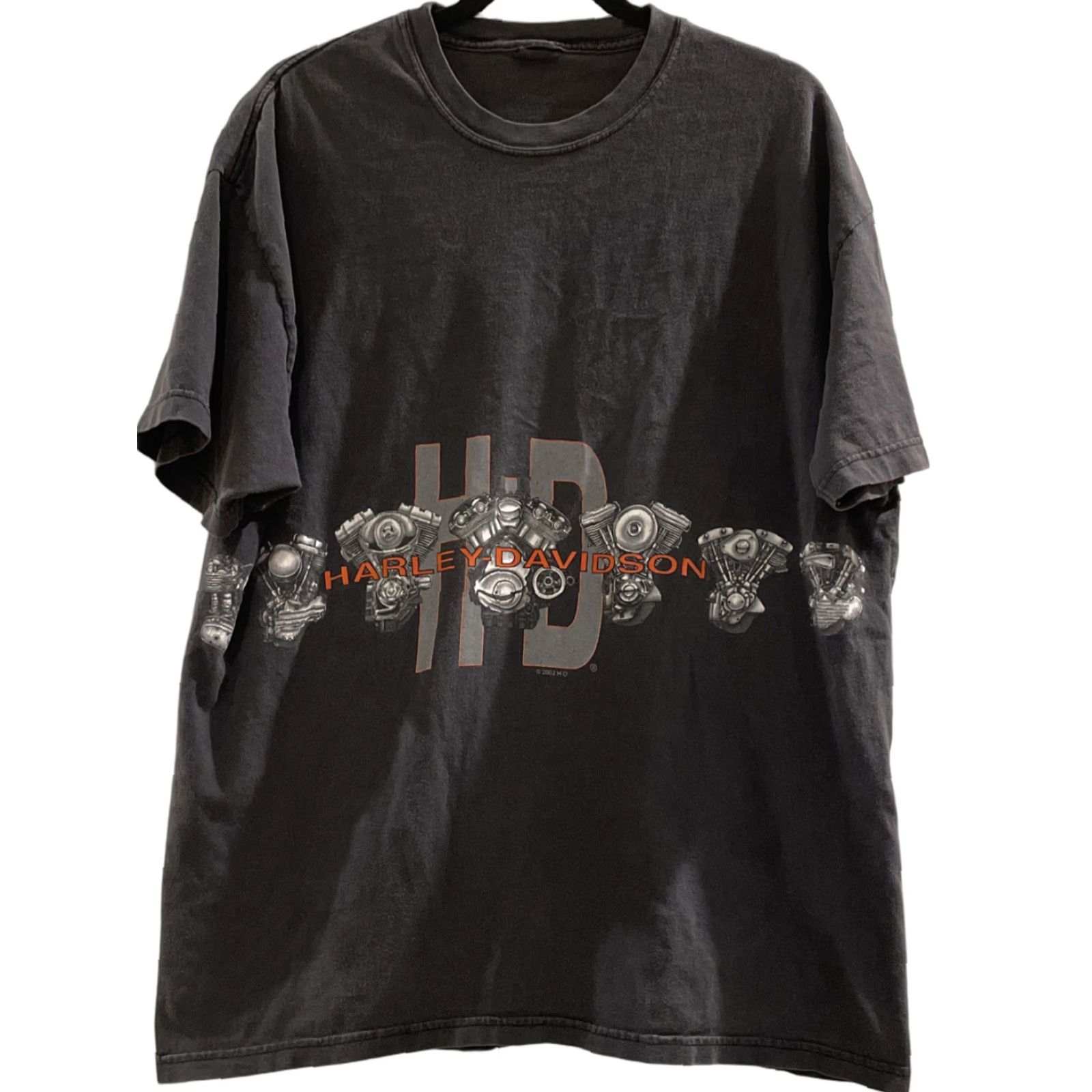 Harley Davidson VINTAGE Harley-Davidson T-Shirt Men’s Large Black Crew Neck Short Sleeve Size L Graphic Print Size US L / EU 52-54 / 3 - 1 Thumbnail