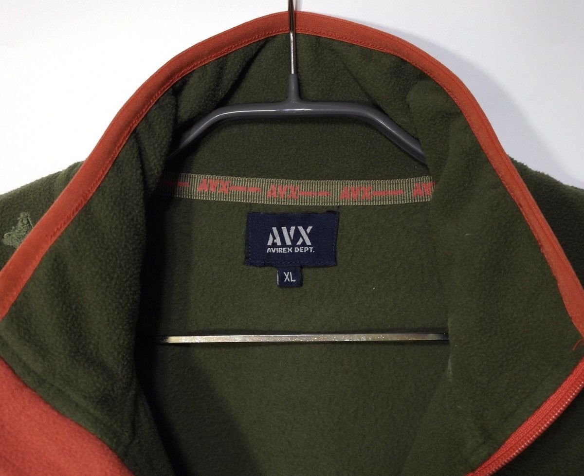 Avirex Avirex Fleece Zip Jacket Women's Sz XL Size XL / US 12-14 / IT 48-50 - 4 Thumbnail