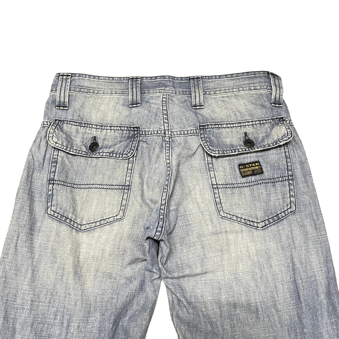 G-Star Vintage G Star Raw Flared Denim Pants Size US 31 - 15 Thumbnail