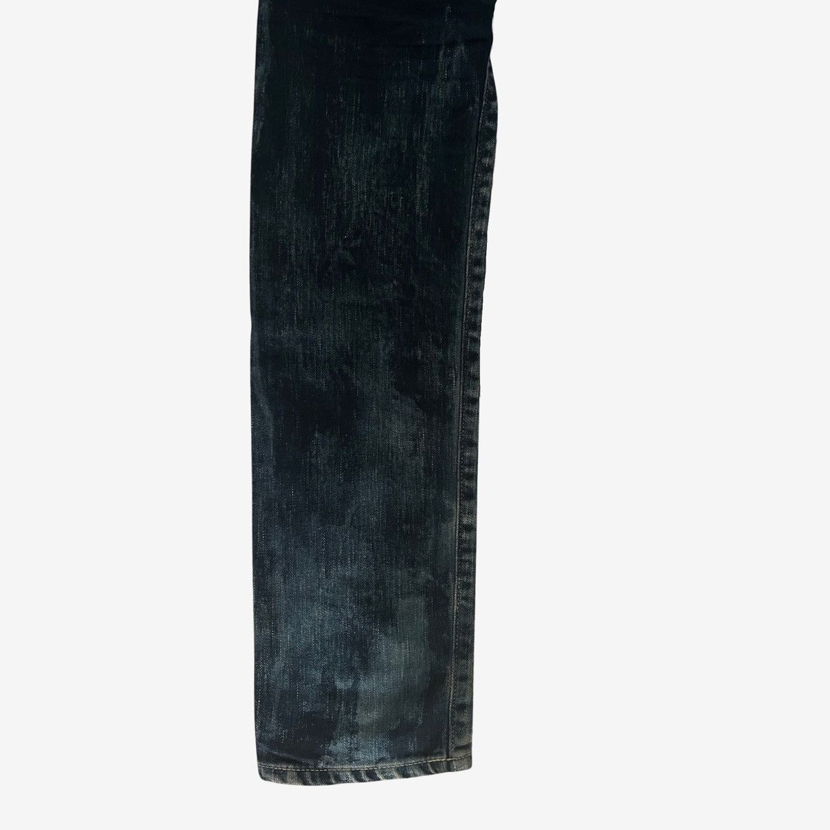 Hedi Slimane × Saint Laurent Paris *RARE* Saint Laurent Paris DO2 AW14 Bleached Ripped Denim Size US 31 - 12 Thumbnail