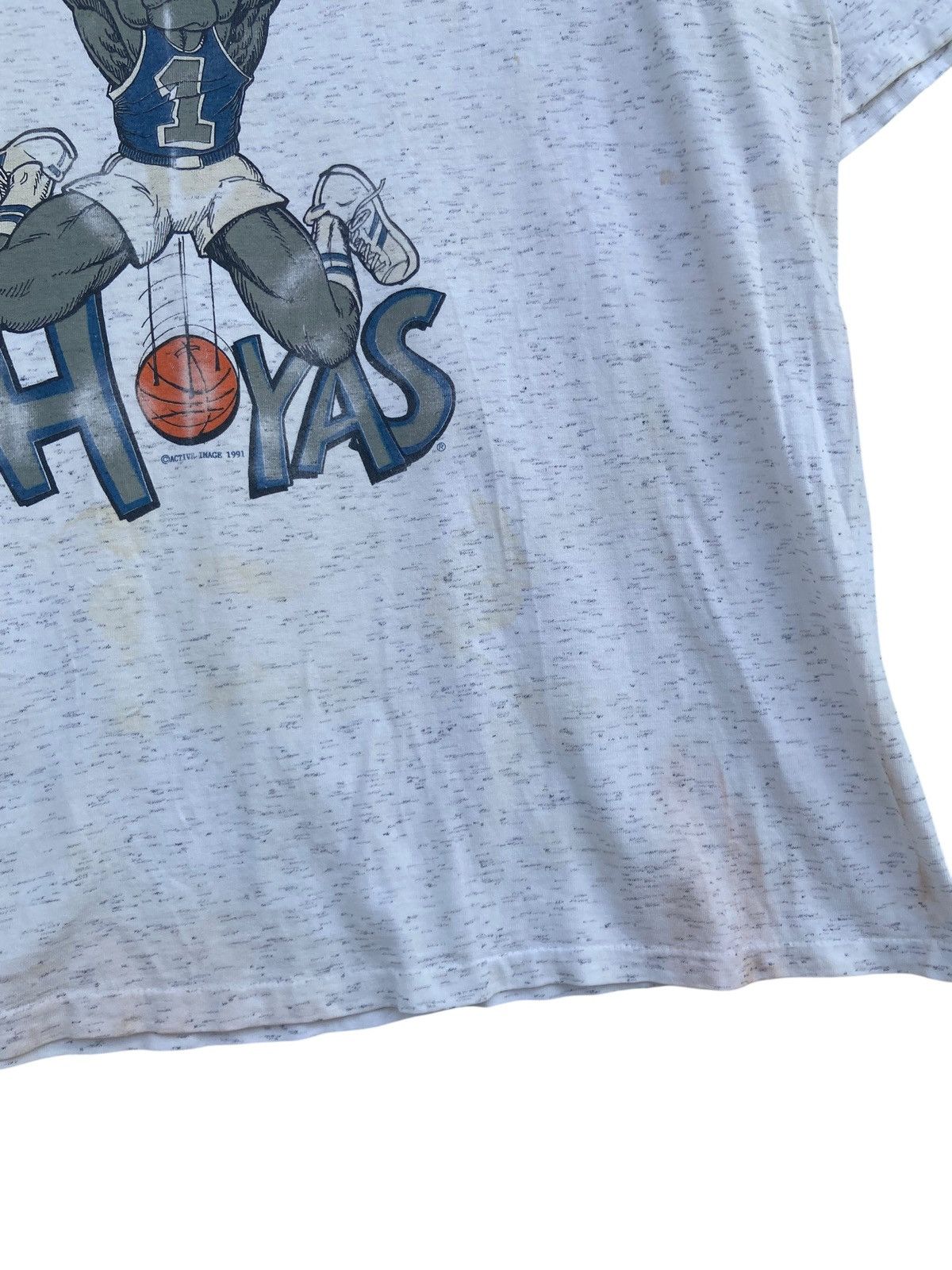 NBA VINTAGE 1991 GEORGETOWN HOYAS Size US XL / EU 56 / 4 - 9 Thumbnail