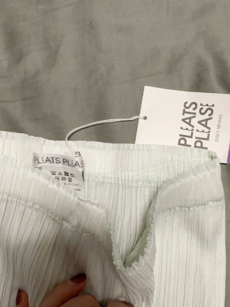Issey Miyake Issey Miyake White pleated pants Size 25" / US 0 / IT 36 - 2 Thumbnail