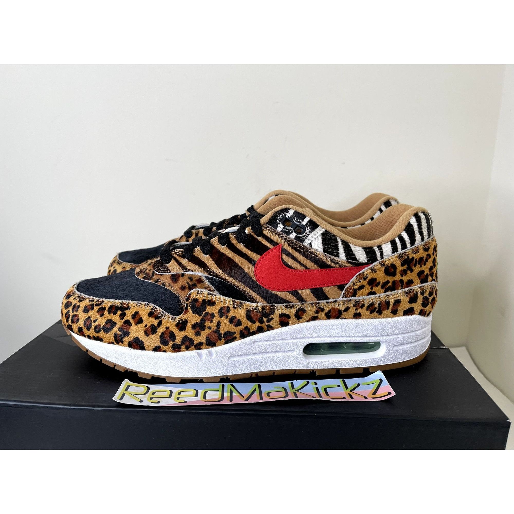 Nike Nike Air Max 1 DLX Atmos Animal Pack 2.0 2018 Mens 9.5us Size US 9.5 / EU 42-43 - 1 Thumbnail