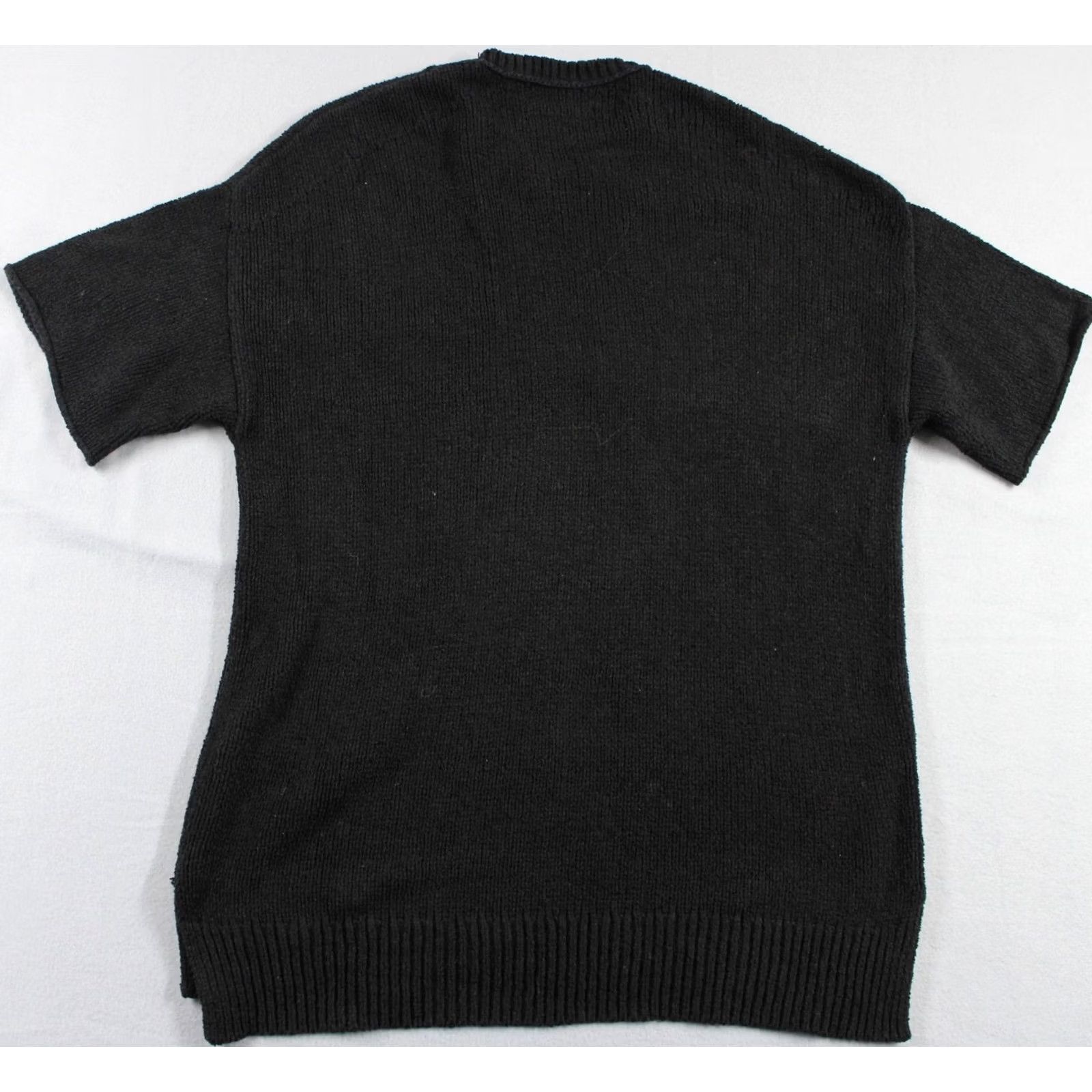 Allsaints AllSaints Sweater Mens Medium Black Oversized Knit Pullover Top Size US M / EU 48-50 / 2 - 8 Thumbnail
