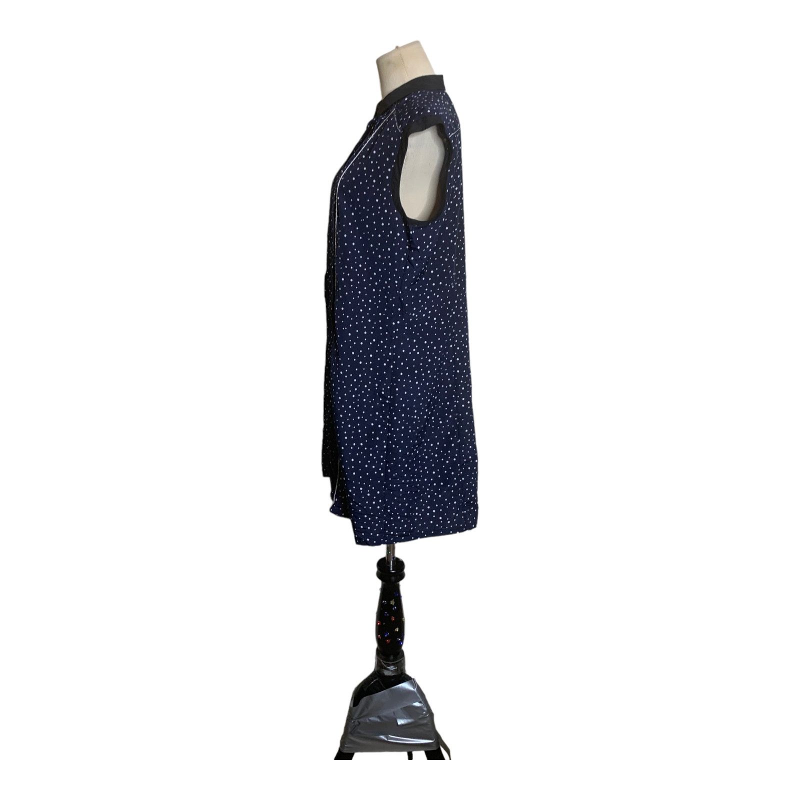 Jason Wu Jason Wu blue polka dots sleeveless dress size Medium Size M / US 6-8 / IT 42-44 - 10 Thumbnail