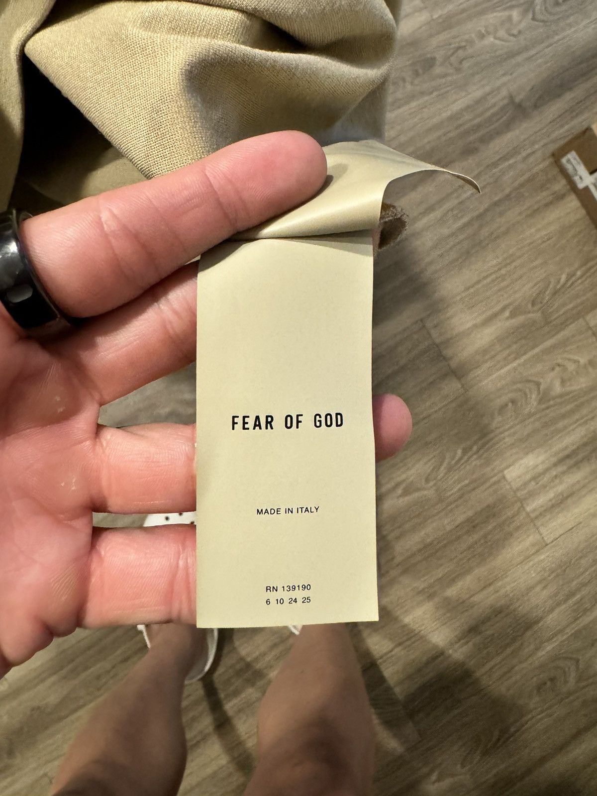Fear of God Fear of God Collection 8 Boucle Shirt Size US M / EU 48-50 / 2 - 6 Thumbnail