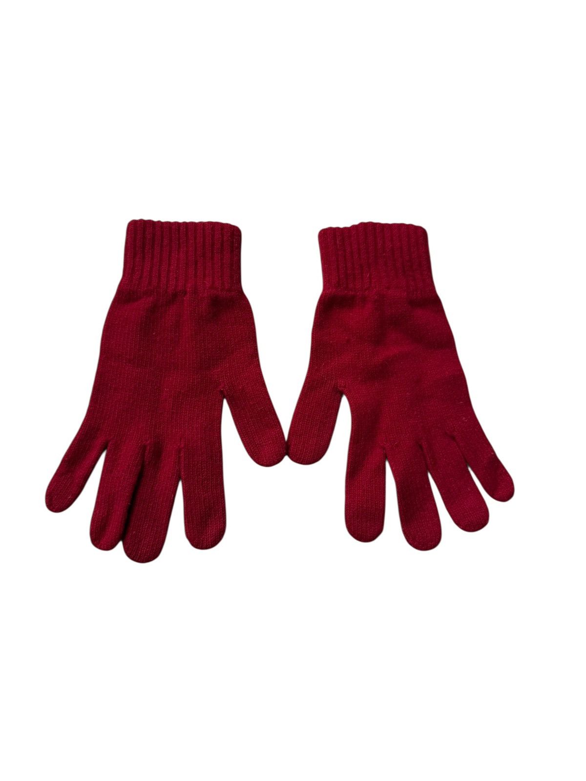 Burberry Burberry red gloves vintage Size ONE SIZE - 1 Thumbnail