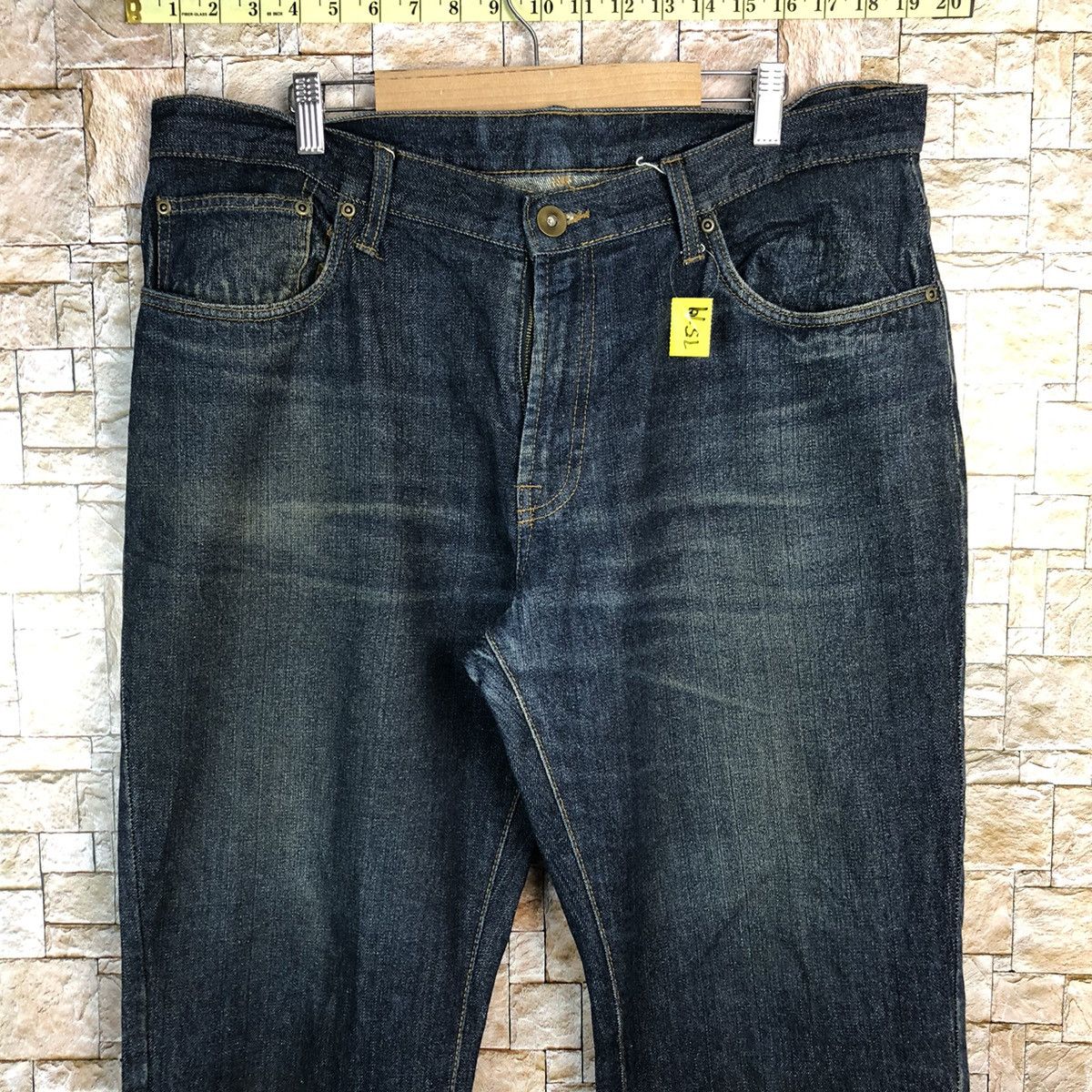 Japanese Brand Japanese Brand Blue Denim Pants #7579 Size US 37 - 5 Thumbnail