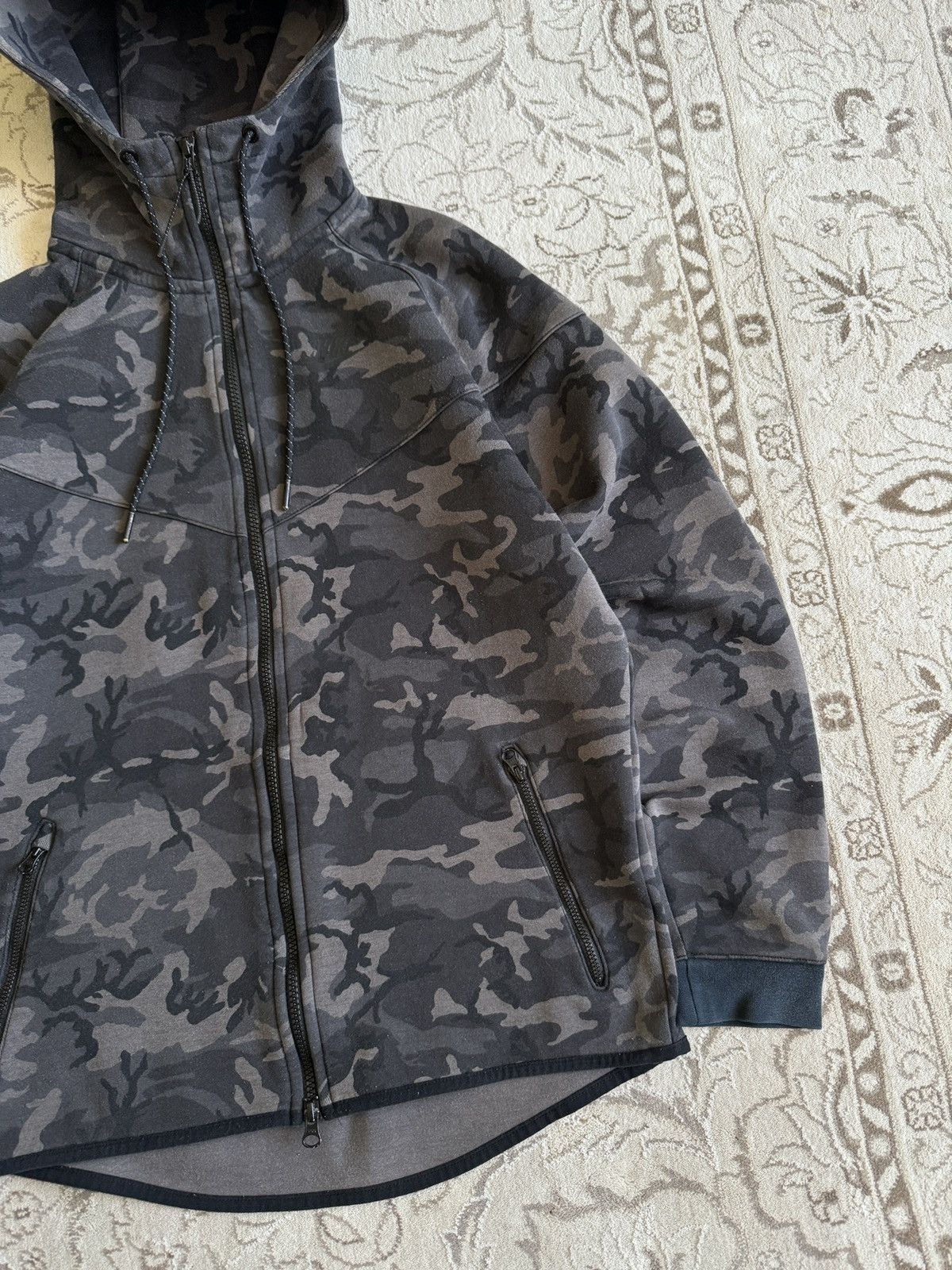 Nike Nike Tech Fleece Camo Zip Hoodie Drip Size US M / EU 48-50 / 2 - 4 Thumbnail