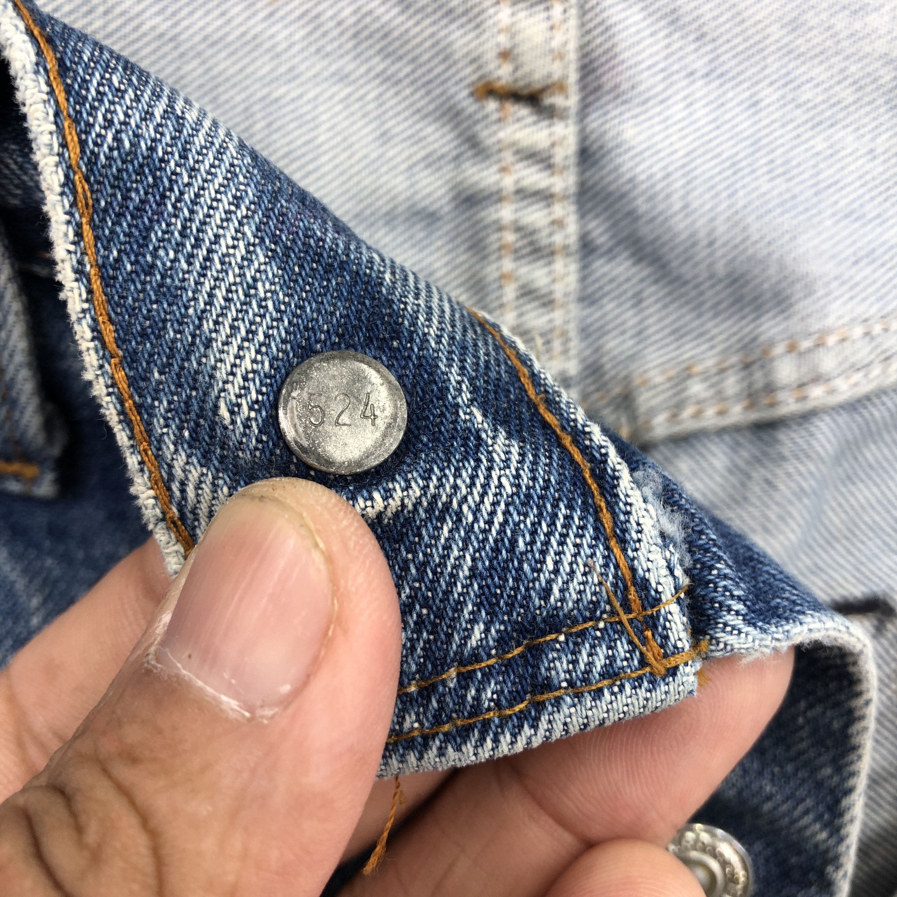 Levi's Vintage 70s Levis 501 Selvedge Jeans Levi's Faded Denim Size 26" / US 2 / IT 38 - 7 Thumbnail