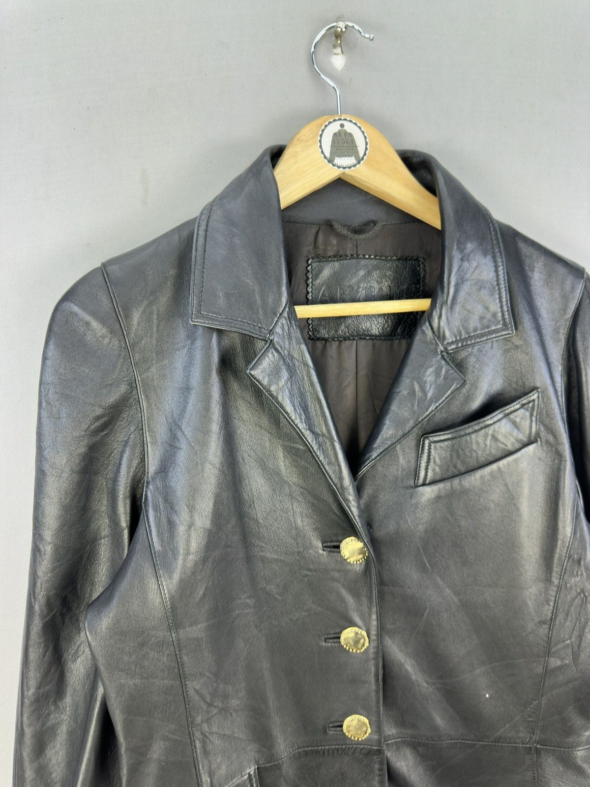 Japanese Brand Artpil Long Leather Jacket Size M / US 6-8 / IT 42-44 - 2 Thumbnail
