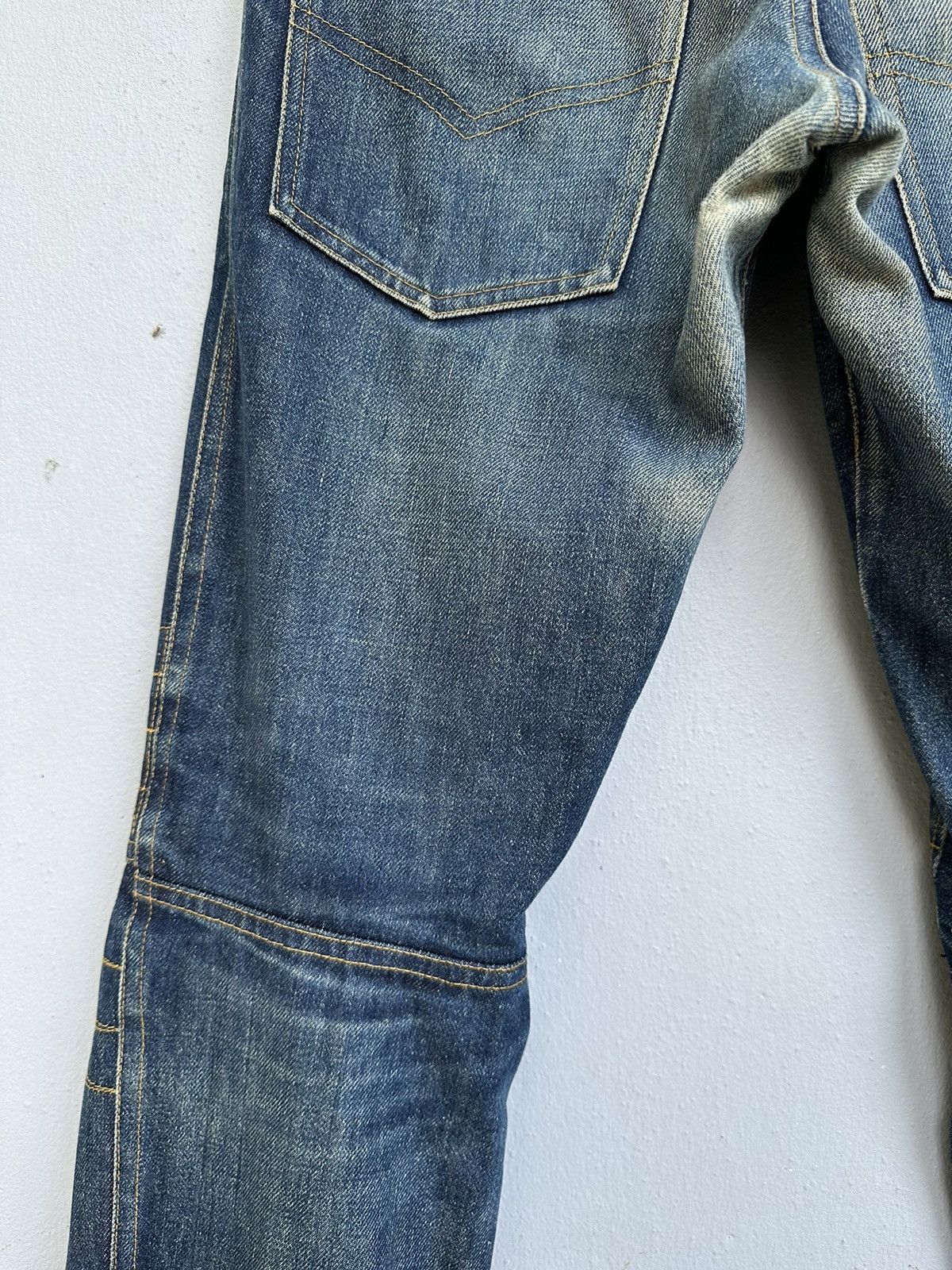 Christopher Nemeth Vintage Nemeth Distressed Biker Jeans Size US 31 - 16 Thumbnail