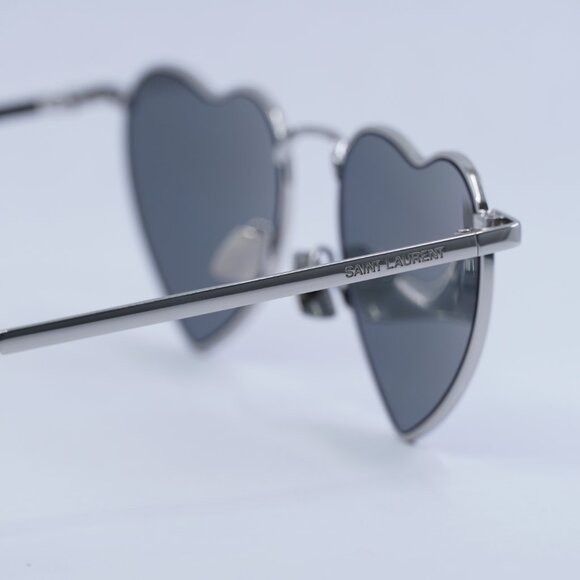 Saint Laurent Paris 🕶️ New Saint Laurent SL301 Lou Lou 003 Sunglasses - Silver Size ONE SIZE - 8 Thumbnail