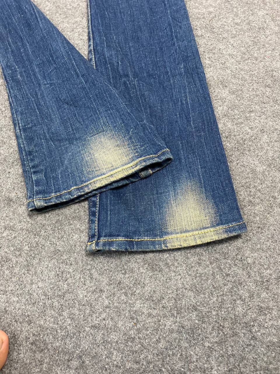 Ed Hardy red pepper x ed hardy bootcut flare denim nice design Size 32" / US 10 / IT 46 - 7 Thumbnail