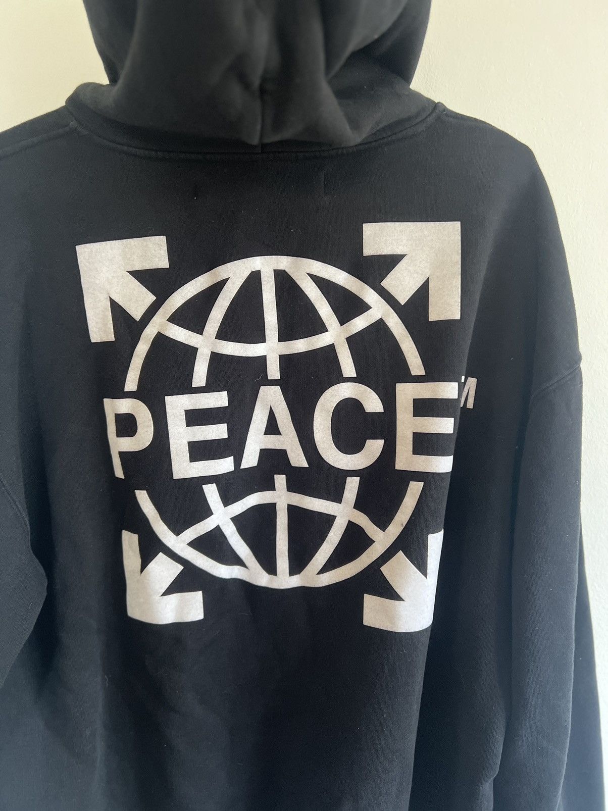Off-White Off white seeing things Peace Hoodie Size US XL / EU 56 / 4 - 8 Thumbnail