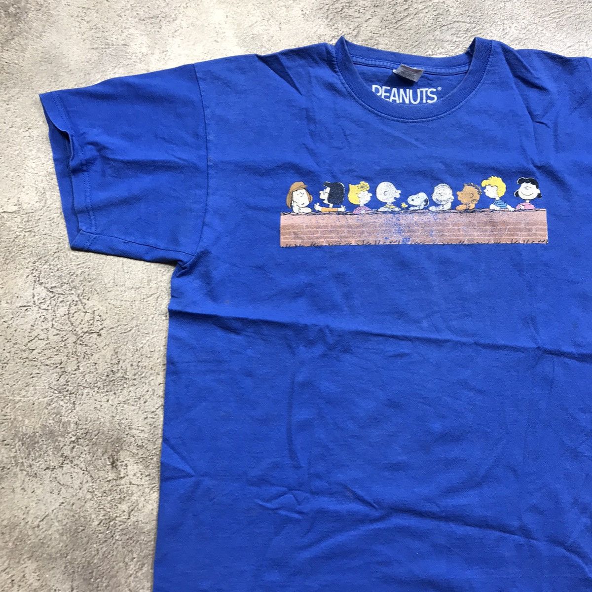 Vintage Vintage 90s Peanuts Graphic Tee Sun Faded Streetwear Boxy L Size US L / EU 52-54 / 3 - 3 Thumbnail