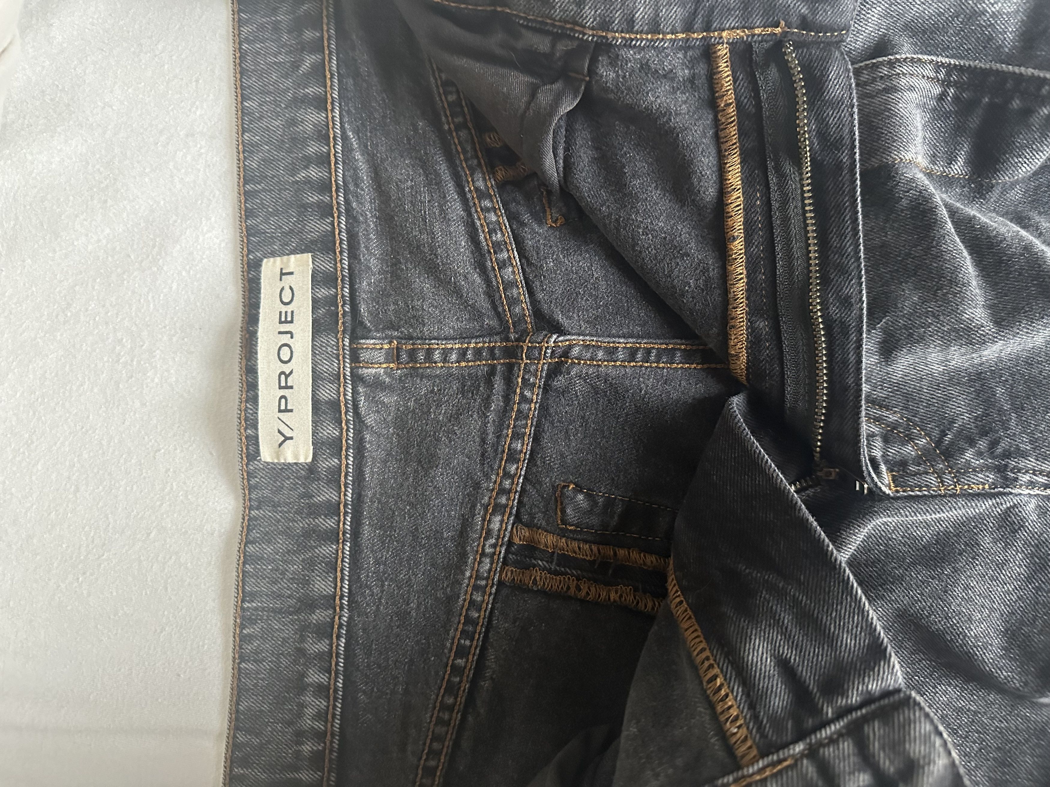Y/Project Evergreen Banana Jeans Size US 31 - 2 Thumbnail