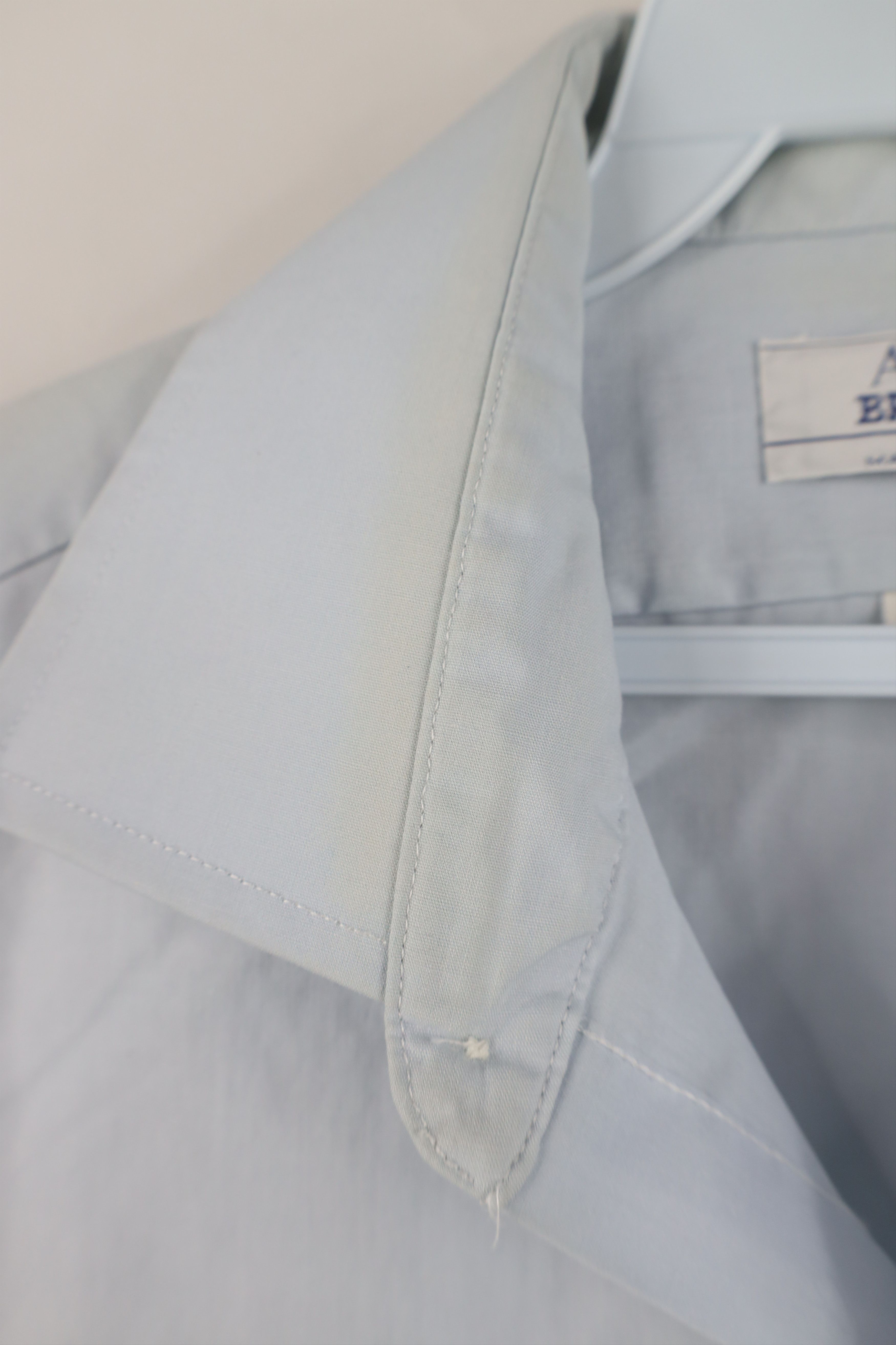 Vintage Vintage 90s Streetwear Fitted Button Shirt Blue USA Size US M / EU 48-50 / 2 - 4 Thumbnail