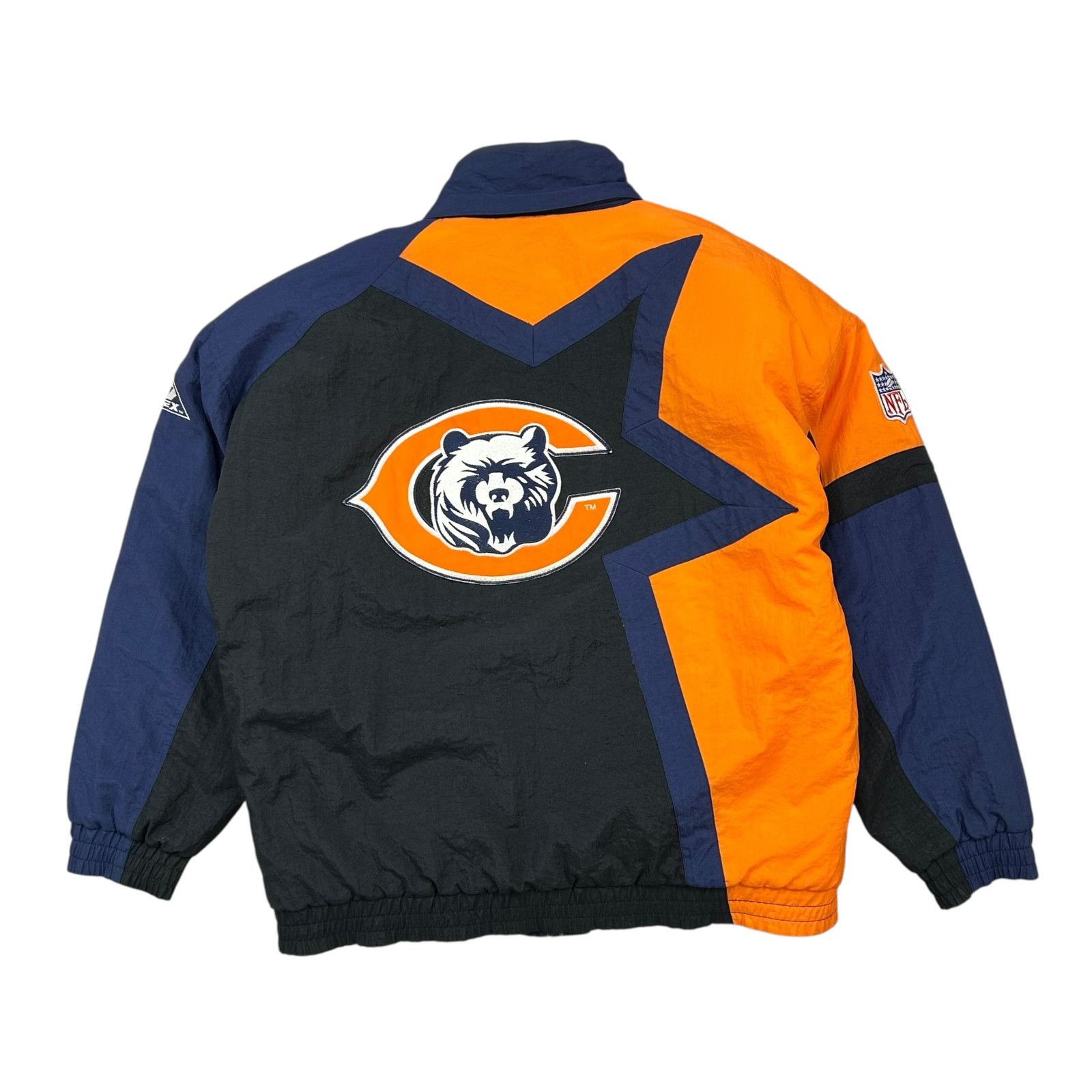 VTG 90s NFL CHICAGO BEARS APEX ONE STAR LOGO PUFFER JACKET