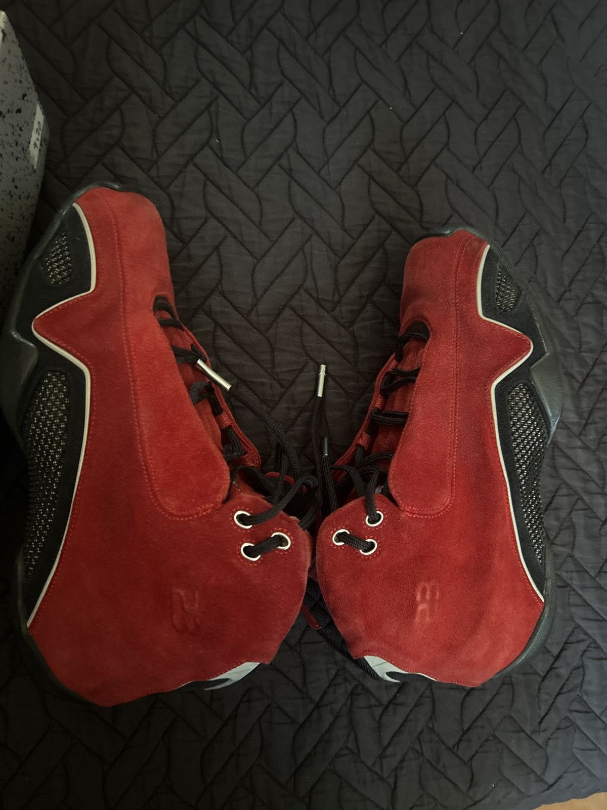 Jordan Brand Jordan 21 red suede Size US 11 / EU 44 - 4 Thumbnail