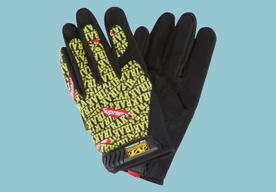 Supreme Supreme Aphex Twin Mechanix Gloves Black (XL) | Grailed