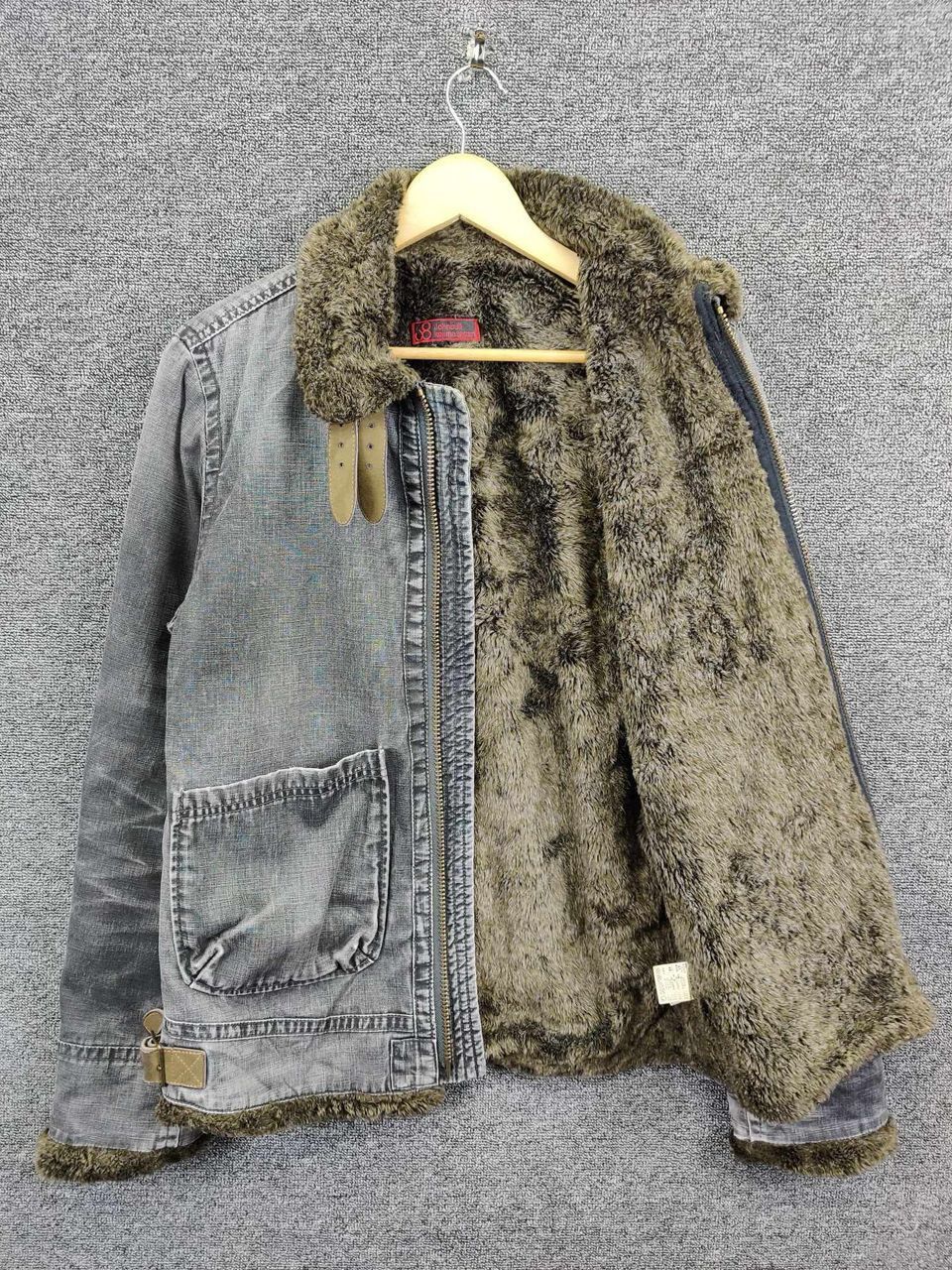 Johnbull John Bull Kojima Japan Shearling Faux Fur Jacket Size US L / EU 52-54 / 3 - 7 Thumbnail