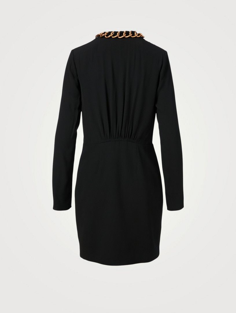 Givenchy o1y0925 Mini Dress in Black Size M / US 6-8 / IT 42-44 - 2 Thumbnail