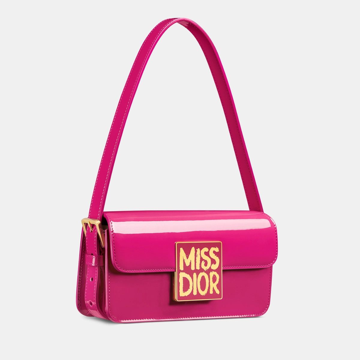 Dior o1bcso1str0226 Size:OS/Miss Dior Flap Bag in Pink Size ONE SIZE - 1 Thumbnail