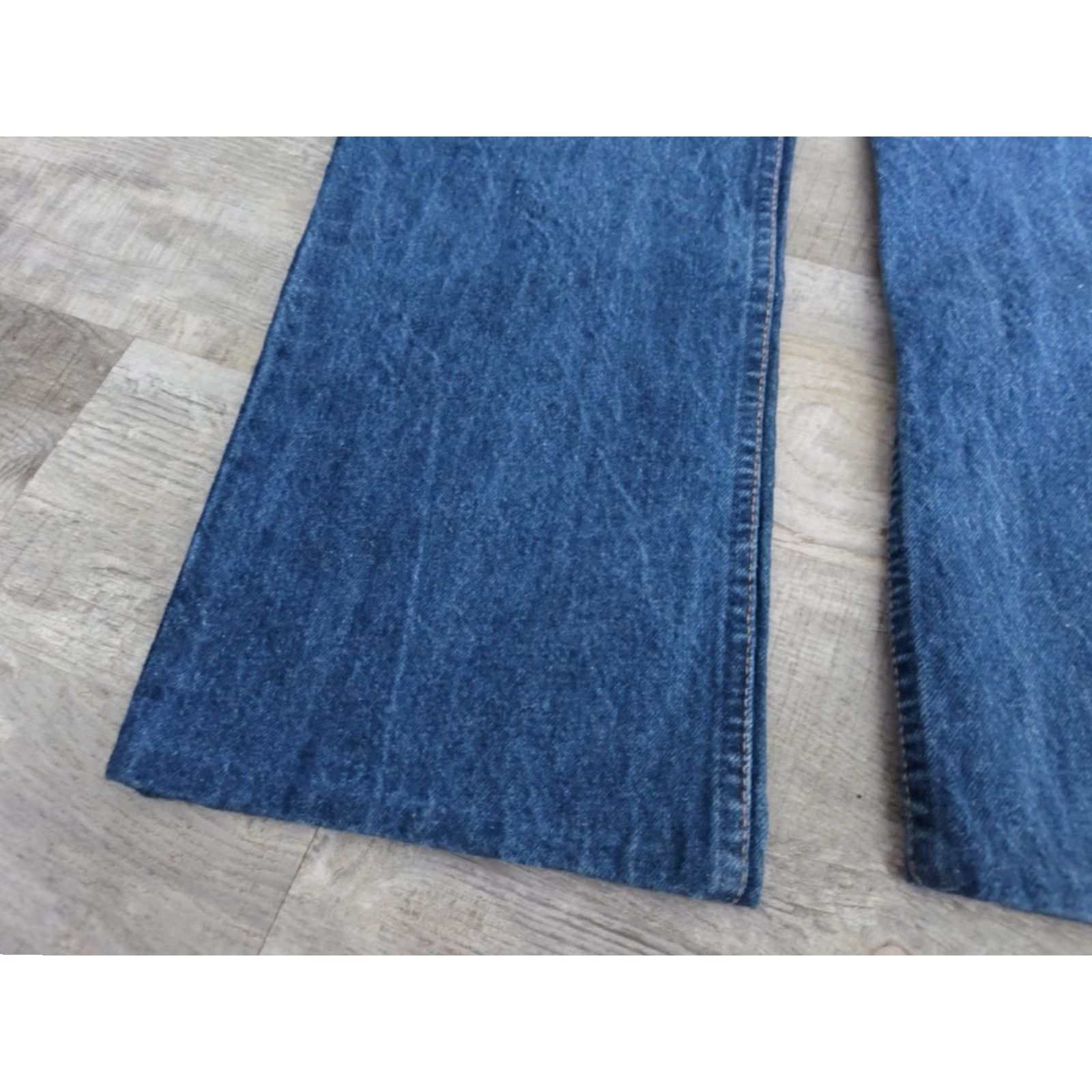 Levi's VINTAGE Levi's Jeans Men 90s 517 Straight Fit Denim Red Batwing Made in USA 36x24 Size US 36 / EU 52 - 3 Thumbnail