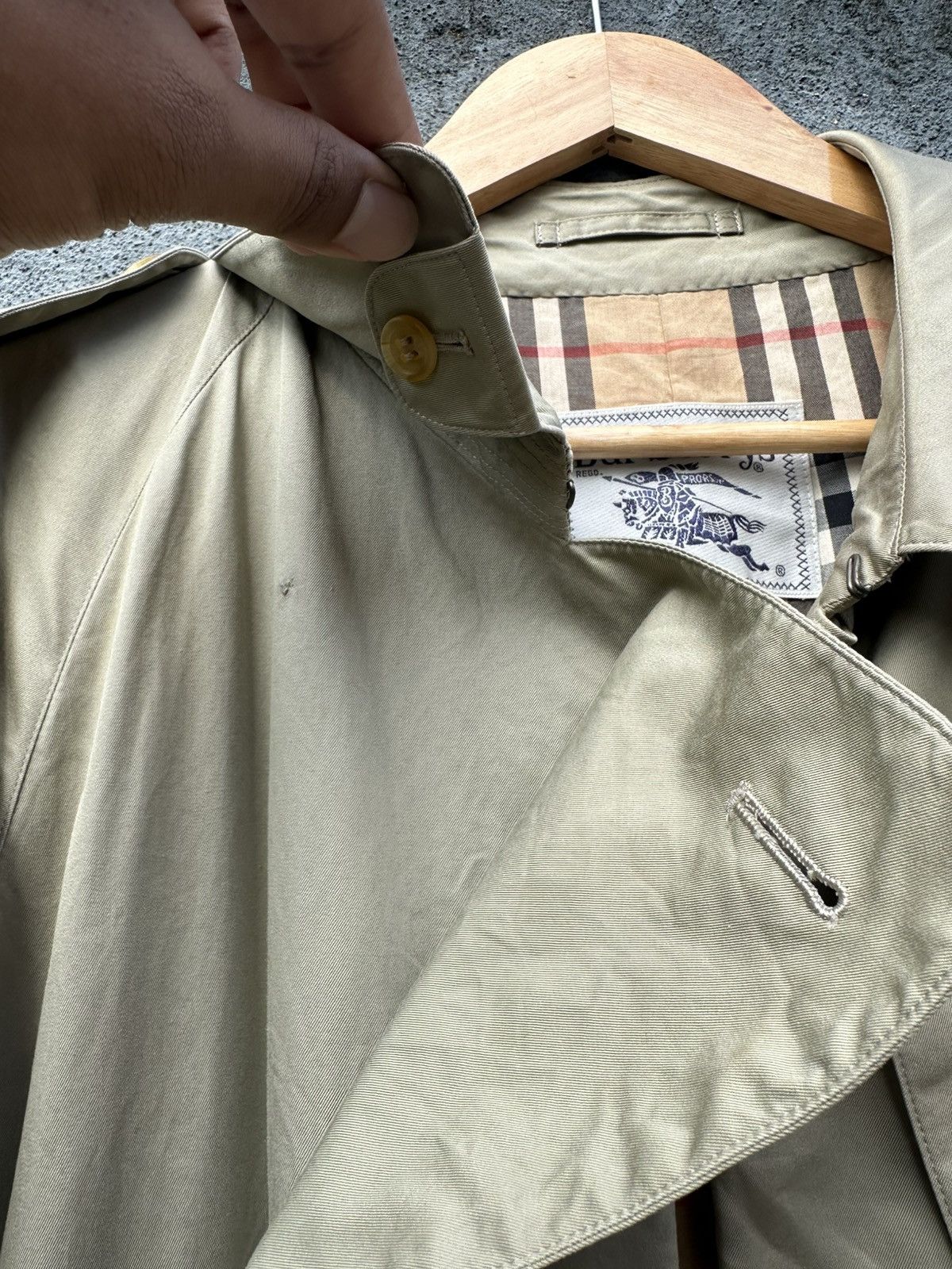 Burberry 👹Vintage Burberrys Prorsum Trench Coat Size US L / EU 52-54 / 3 - 11 Thumbnail