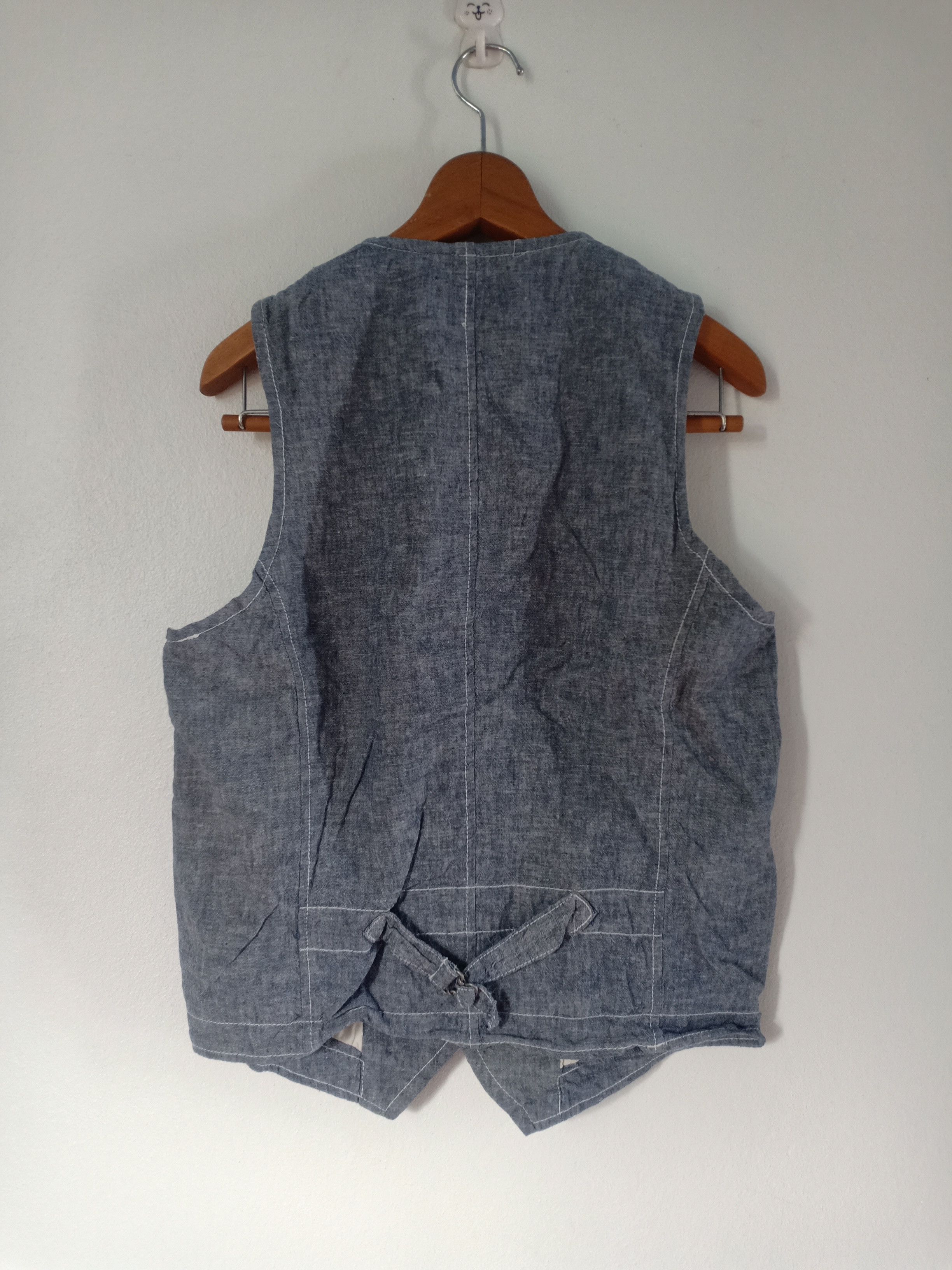 Japanese Brand Back Number vest Size US M / EU 48-50 / 2 - 3 Thumbnail