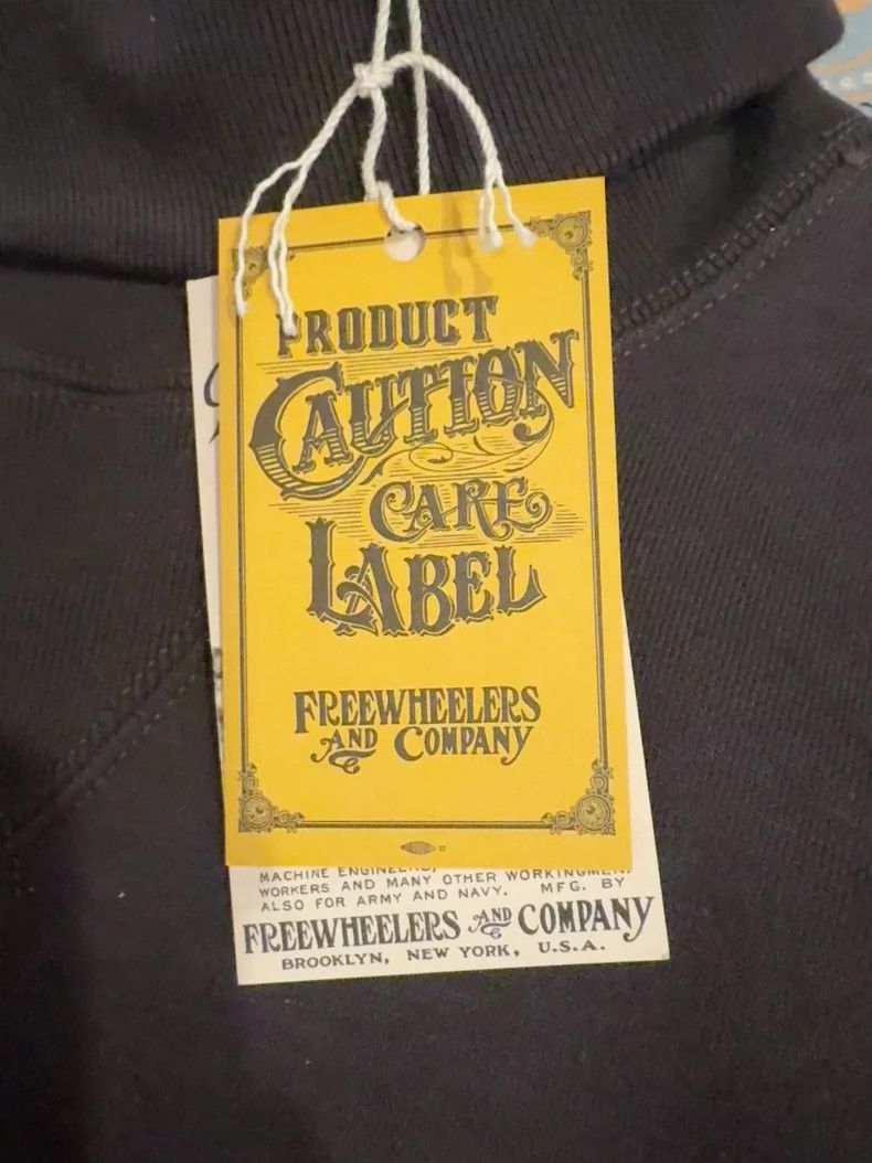 Freewheelers Freewheelers Heavy-duty high-necked sweatshirt Size US XXS / EU 40 - 6 Thumbnail