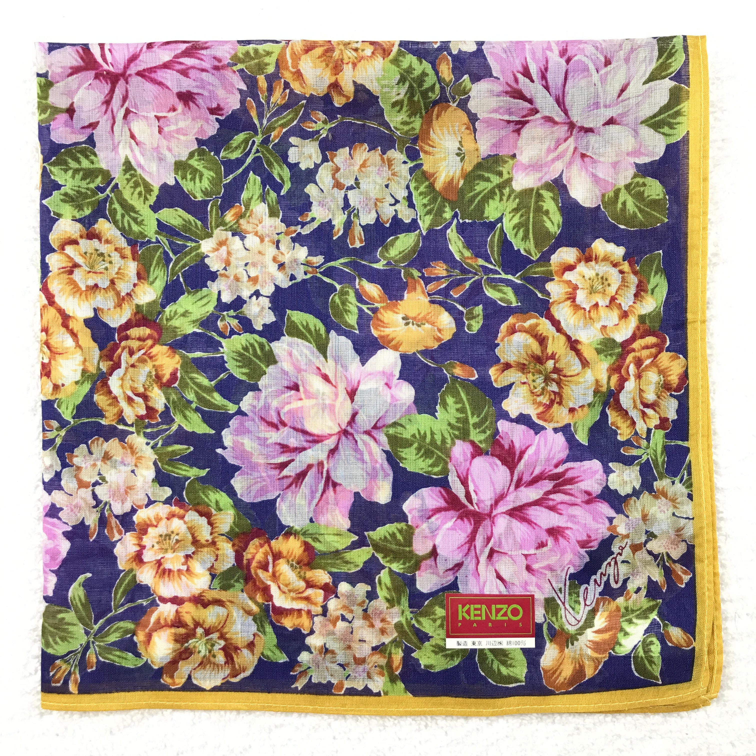 Japanese Brand × Kenzo × Vintage Vintage Kenzo Bandana Neckerchief Handkerchief Size ONE SIZE - 2 Thumbnail