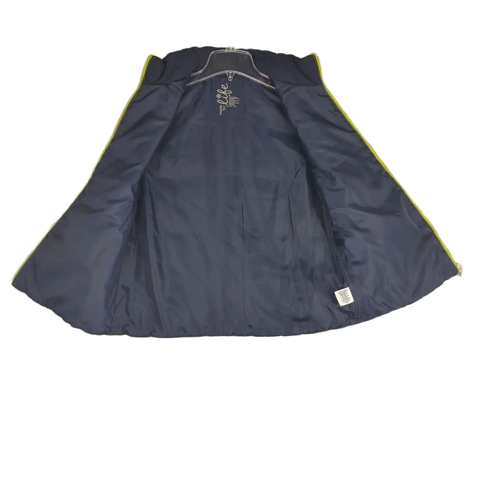 Other MADE FOR LIFE Green & Navy Puffer Vest, Full Zip Pockets Size M / US 6-8 / IT 42-44 - 2 Thumbnail
