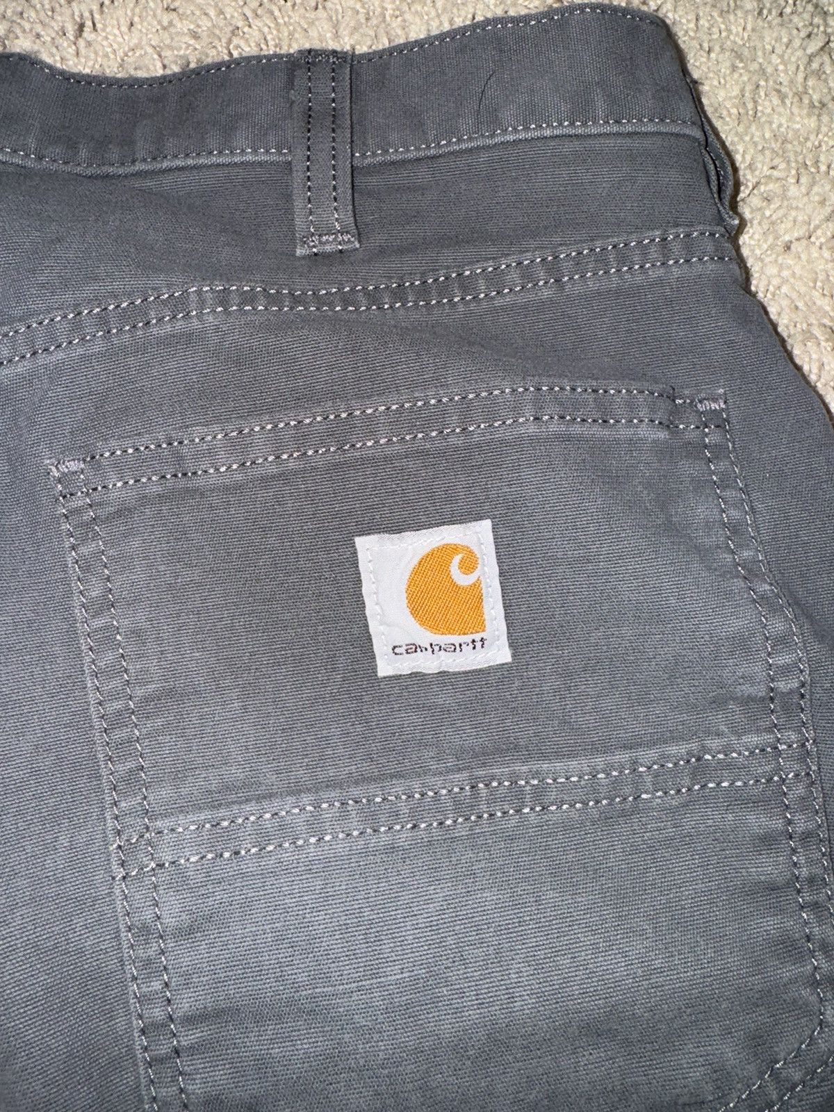 Carhartt carhartt grey work pants Size US 32 / EU 48 - 1 Thumbnail