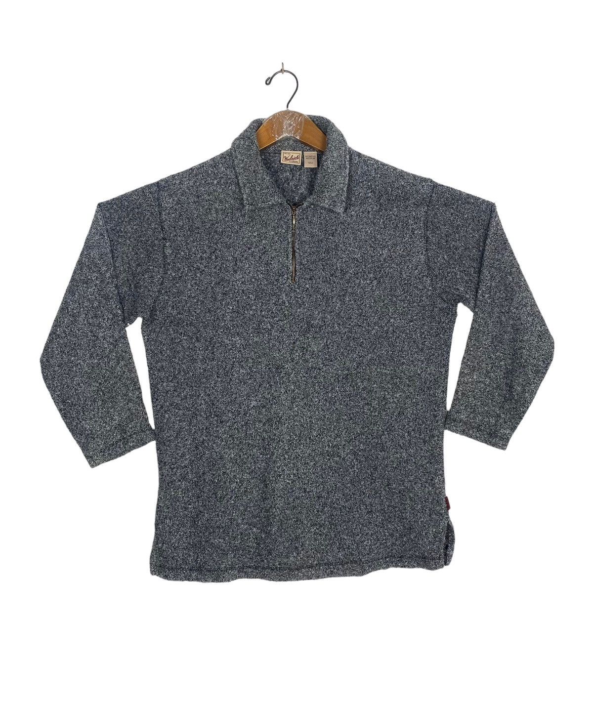 Woolrich Woolen Mills Rare‼️ Woolrich 1/4 Zipper Fleece Size M / US 6-8 / IT 42-44 - 1 Thumbnail