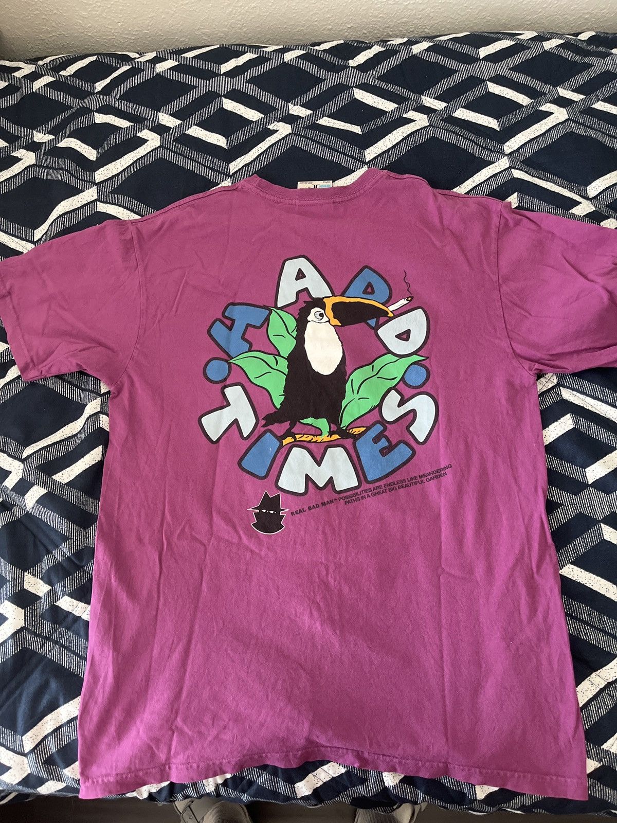 Real Bad Man Real Bad Man Hard Times Tee Size US M / EU 48-50 / 2 - 1 Thumbnail