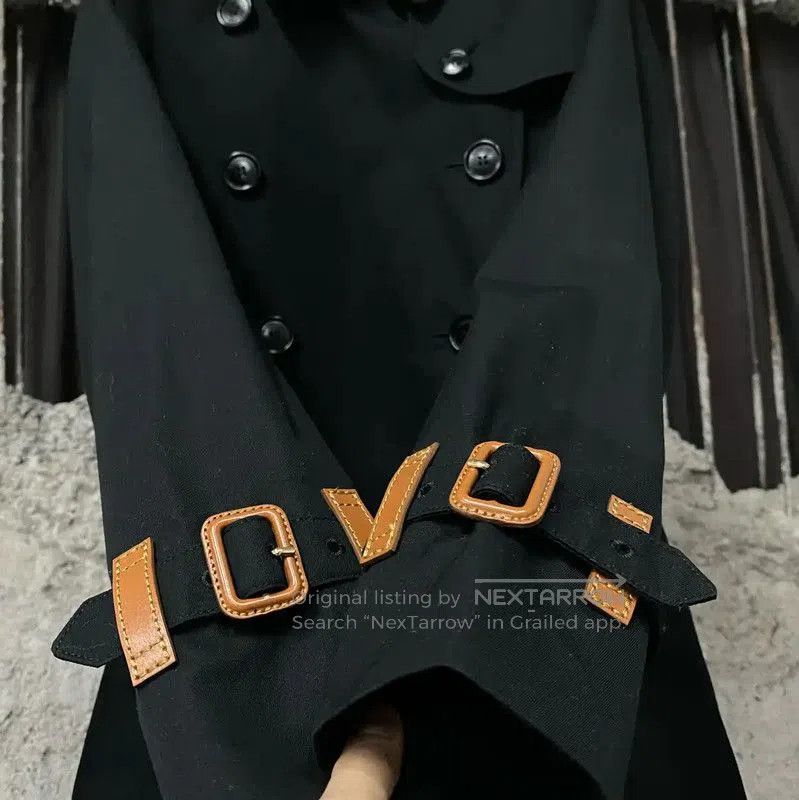 Burberry Burberry Black Long Women's Trench Coat. Size XXS / US 00 / IT 34 - 5 Thumbnail