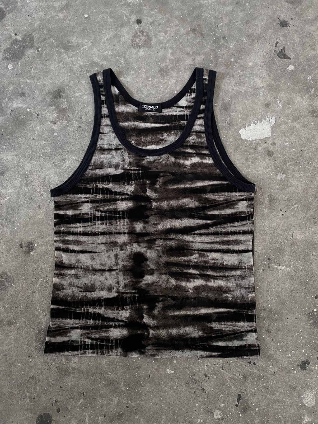 トップス Tornado Mart Gothic Monochrome Tank Tornado Mart Gothic Monochrome Tank Japanese Brand × Tornado