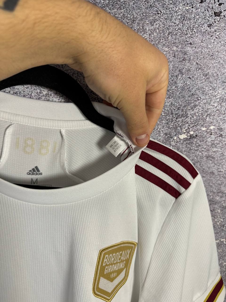 Adidas Girondins Bordeaux 2020/21 Away Adidas Soccer Jersey Size US M / EU 48-50 / 2 - 12 Thumbnail