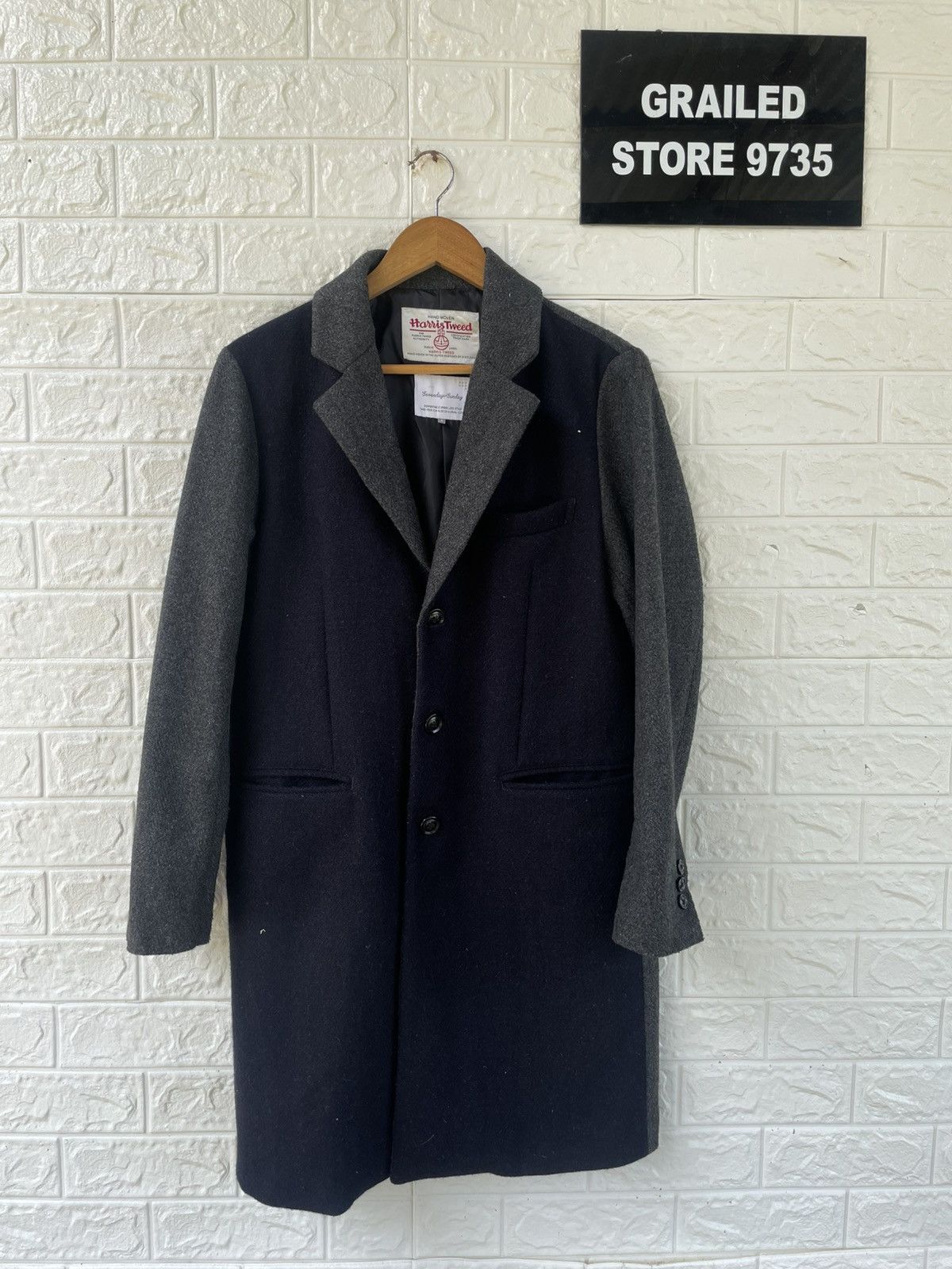 Harris Tweed × Vintage Harris Tweed Wool Jacket Size US S / EU 44-46 / 1 - 1 Thumbnail
