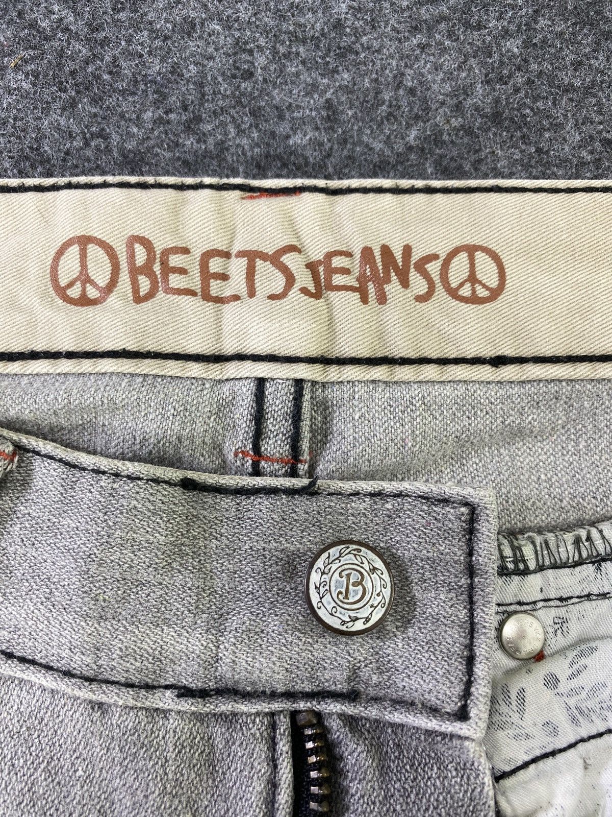 Japanese Brand Japanese Brand Beets Slim straight Distressed Jeans-J861 Size 30" / US 8 / IT 44 - 6 Thumbnail