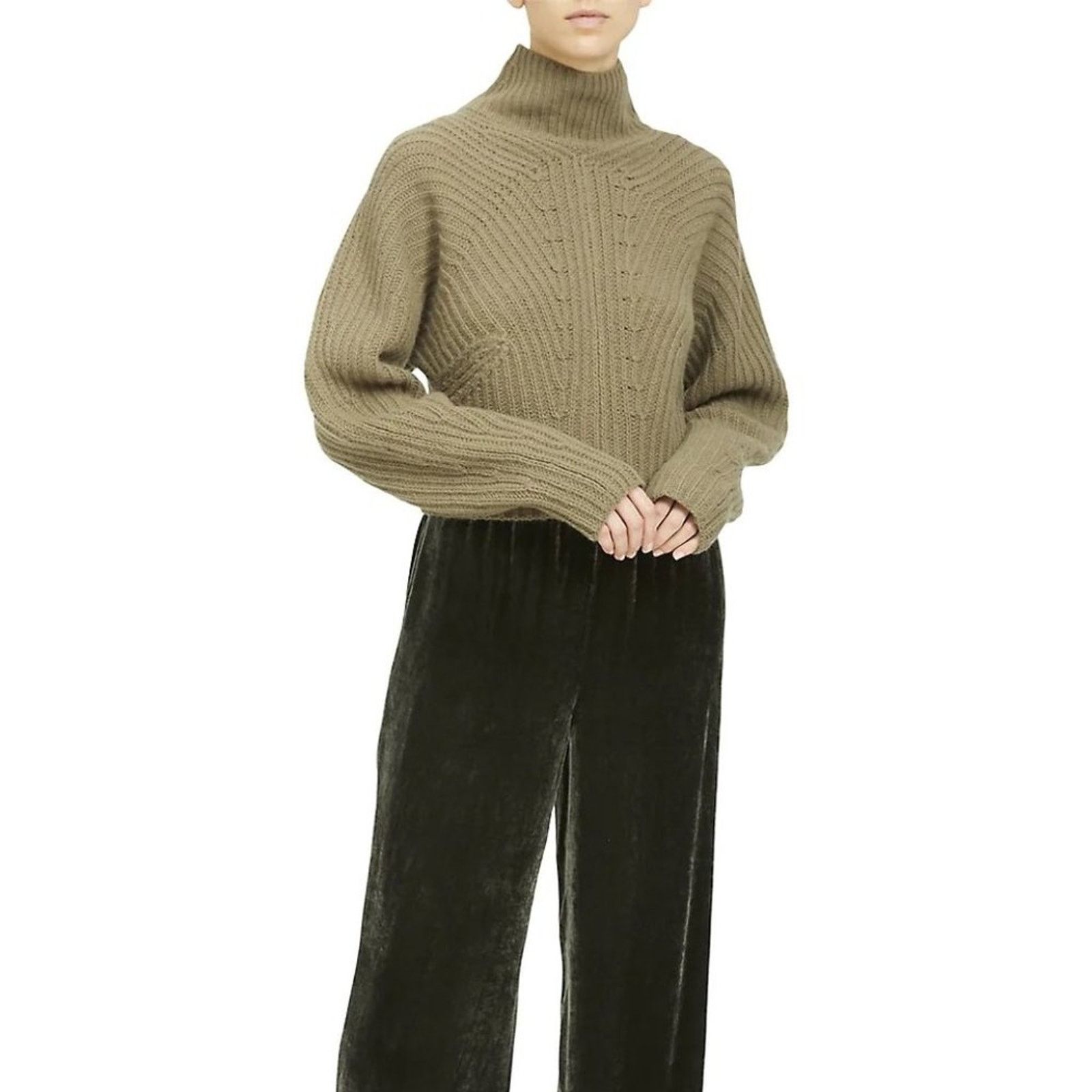 Theory Sculpted Wool-Cashmere Sweater from Theory Size M / US 6-8 / IT 42-44 - 2 Thumbnail