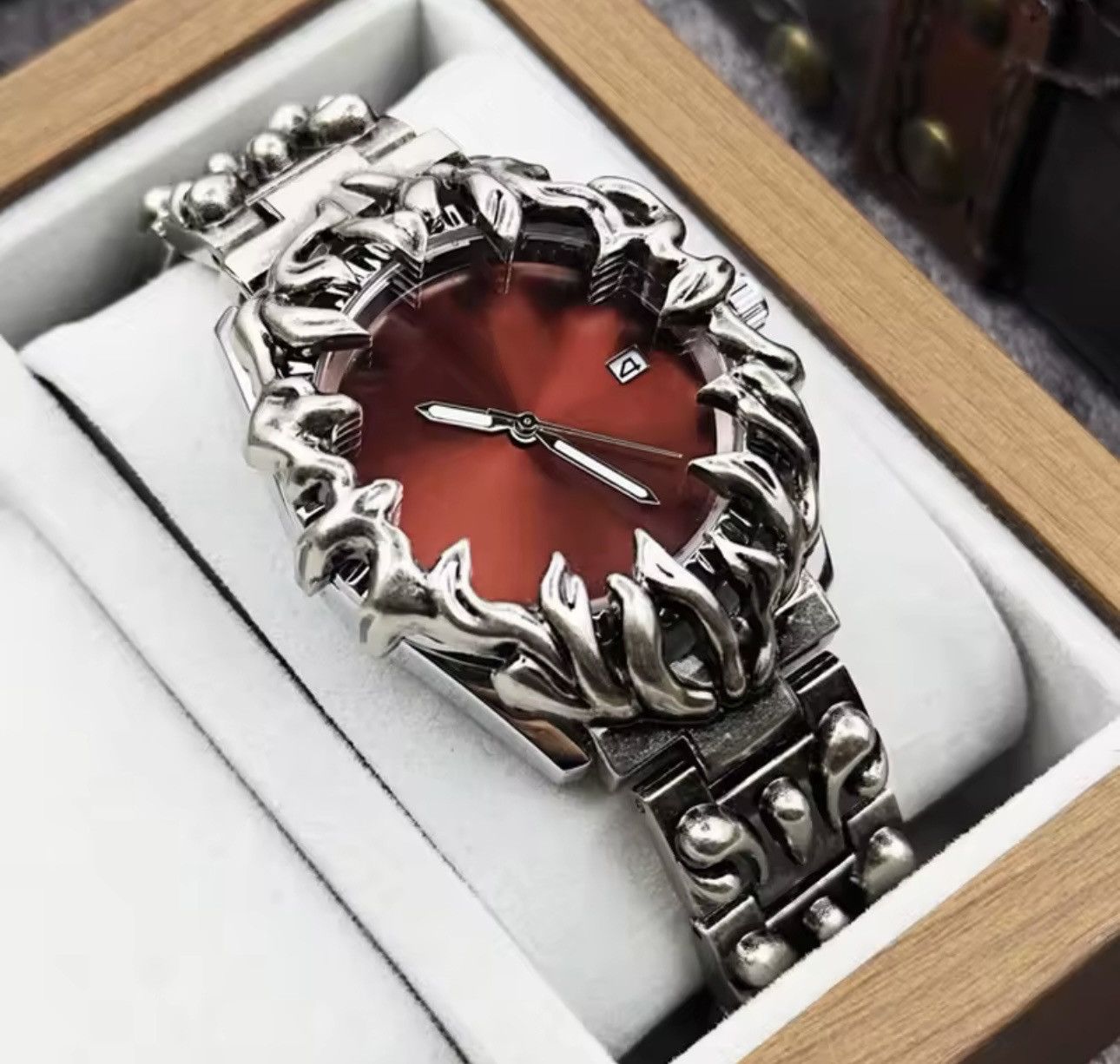 Japanese Brand × Vintage Rare Unique Claw Designer Watch Size ONE SIZE - 3 Thumbnail