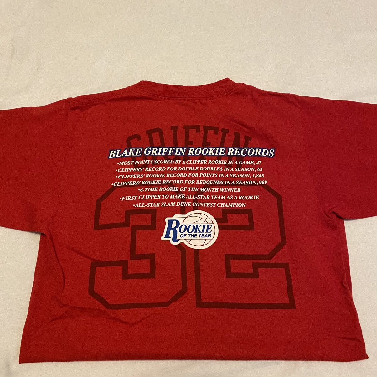 Adidas Adidas Blake Griffin Rookie Of The Year La Clippers T-Shirt Size US S / EU 44-46 / 1 - 5 Thumbnail