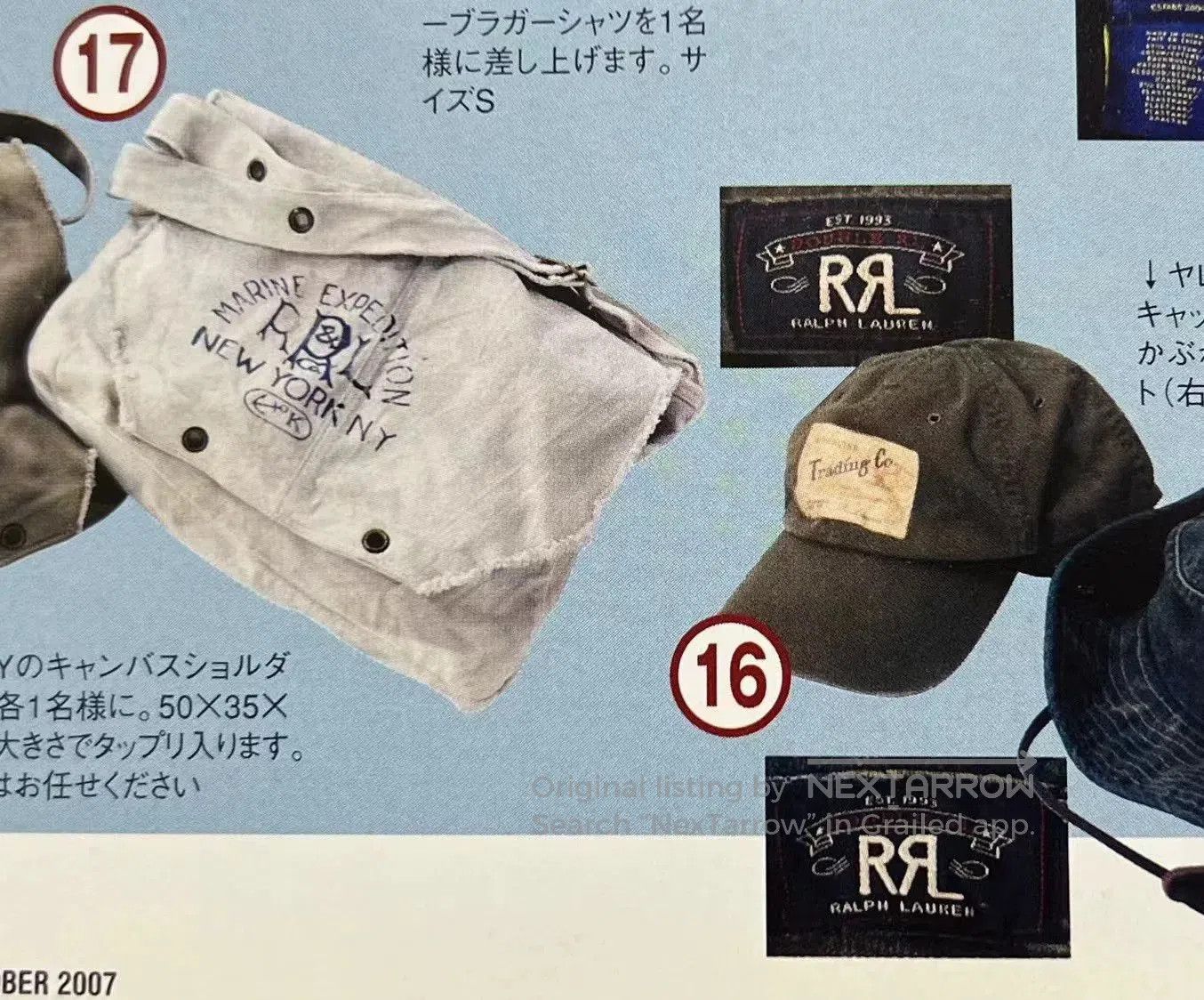 RRL Ralph Lauren RRL Double RL Workwear Cap. Size ONE SIZE - 2 Thumbnail