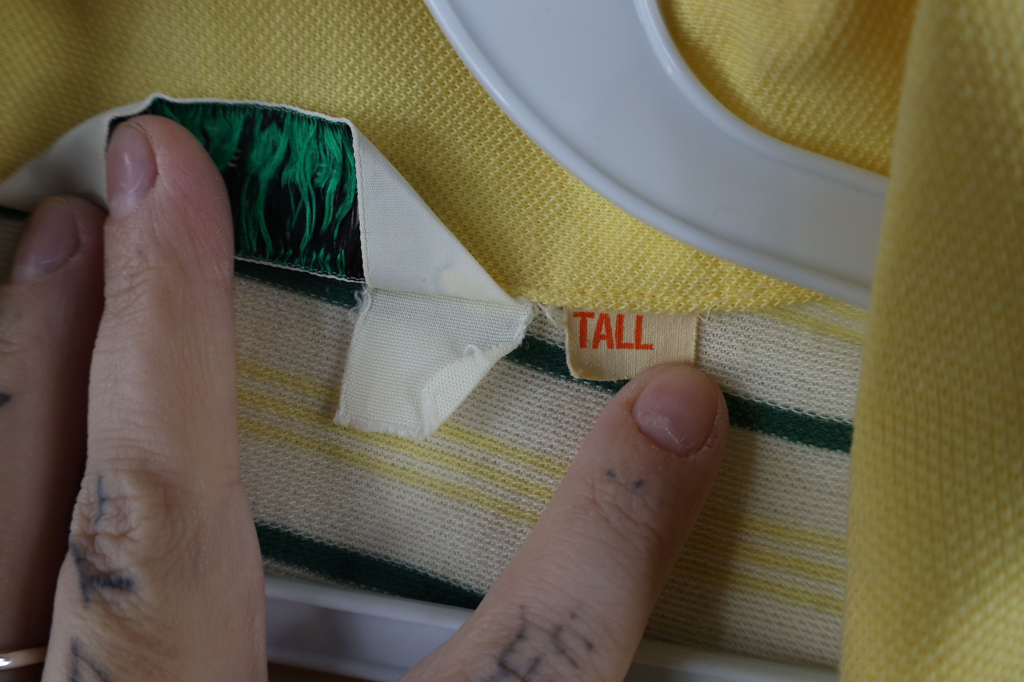 Vintage Vintage 70s Streetwear Striped Knit Collared Polo Shirt USA Size US M / EU 48-50 / 2 - 9 Thumbnail