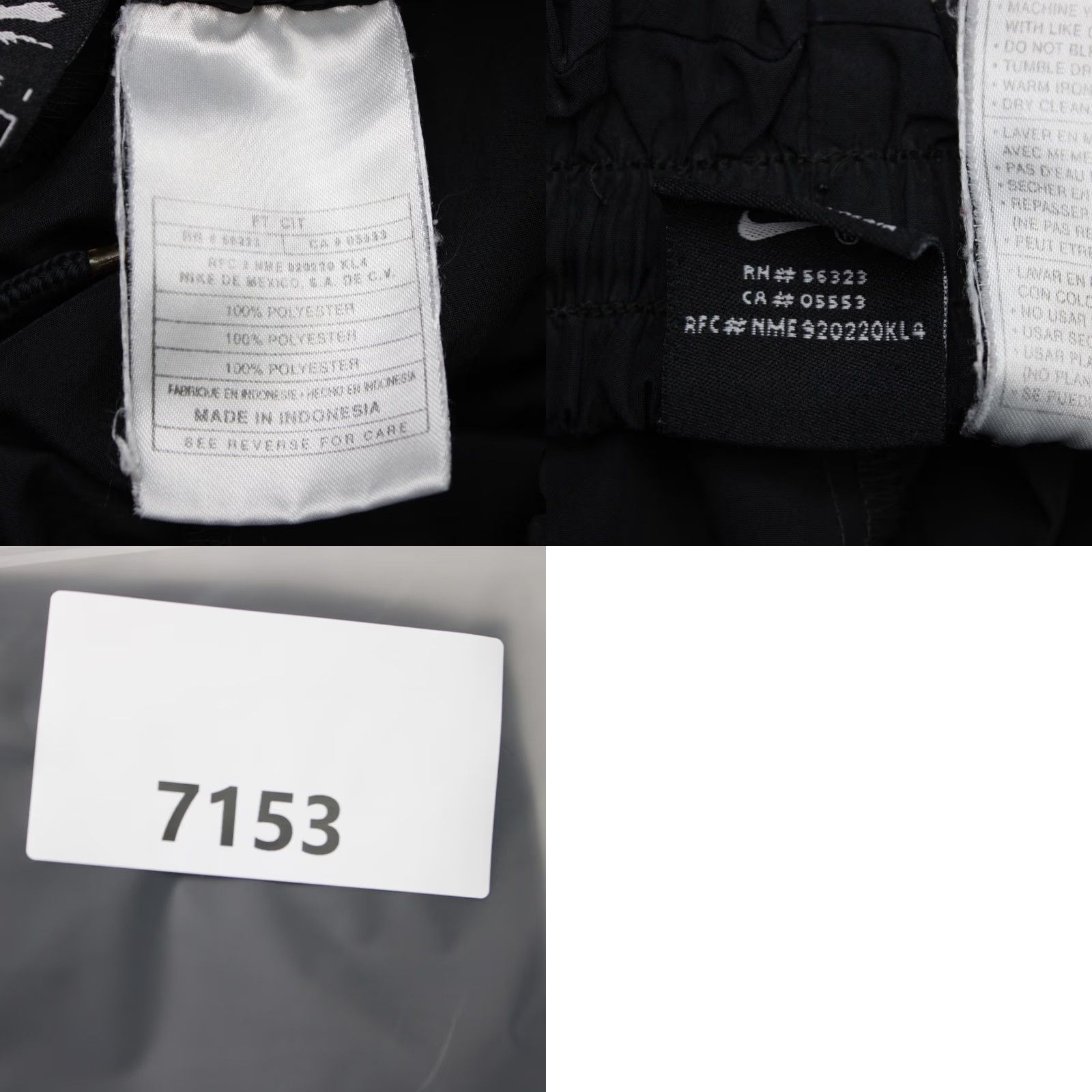 Nike VTG Nike Agassi Tennis Shorts Mens Large Black 1990s Olympic Challenge Court Tennis Shorts Men Large Black 90s Nike Size US 33 - 8 Thumbnail