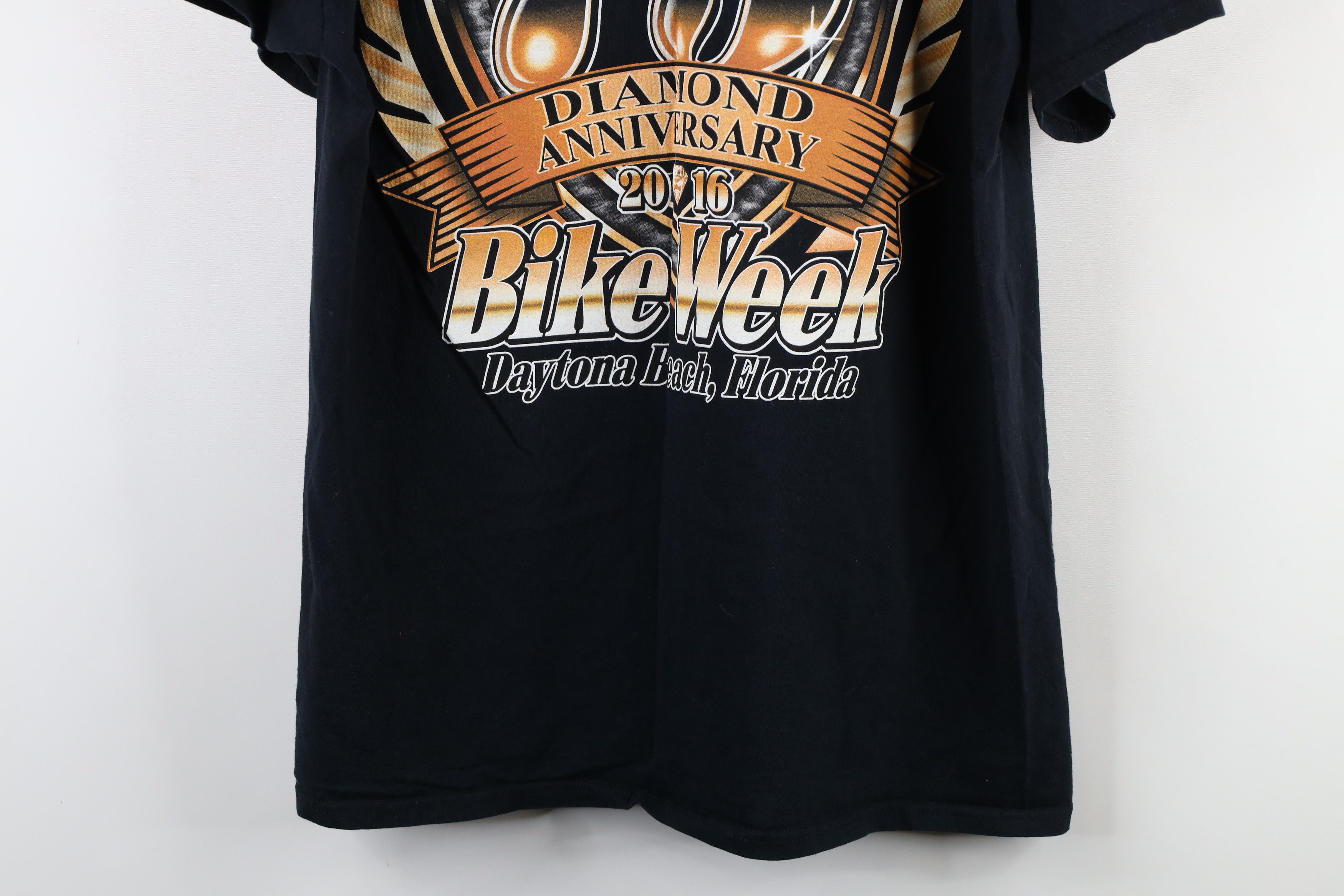 Vintage Vintage Y2K Anniversary Daytona Bike Week Motorcycle T-Shirt Size US XL / EU 56 / 4 - 12 Thumbnail